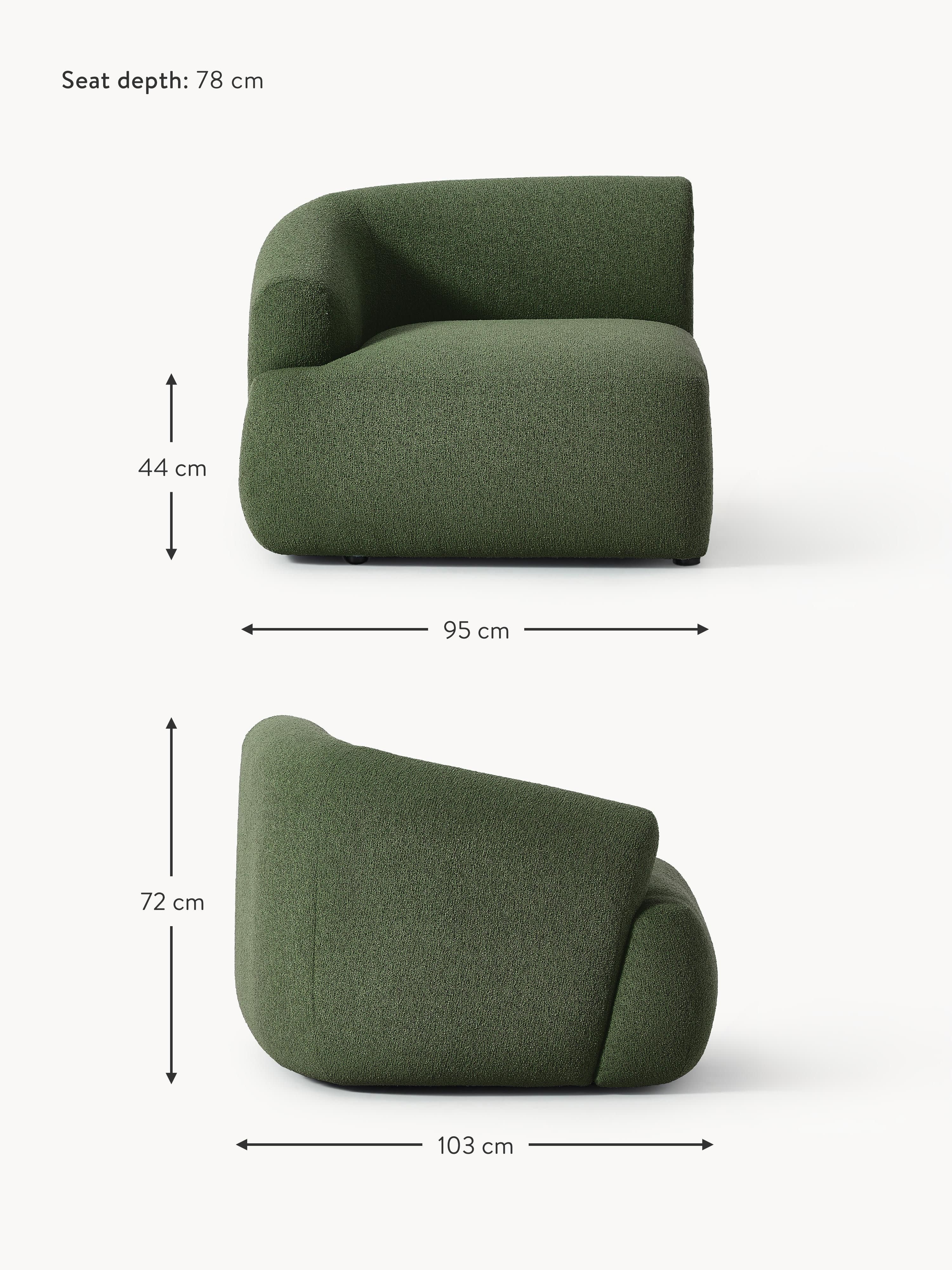 Sofia Bouclé Corner Module