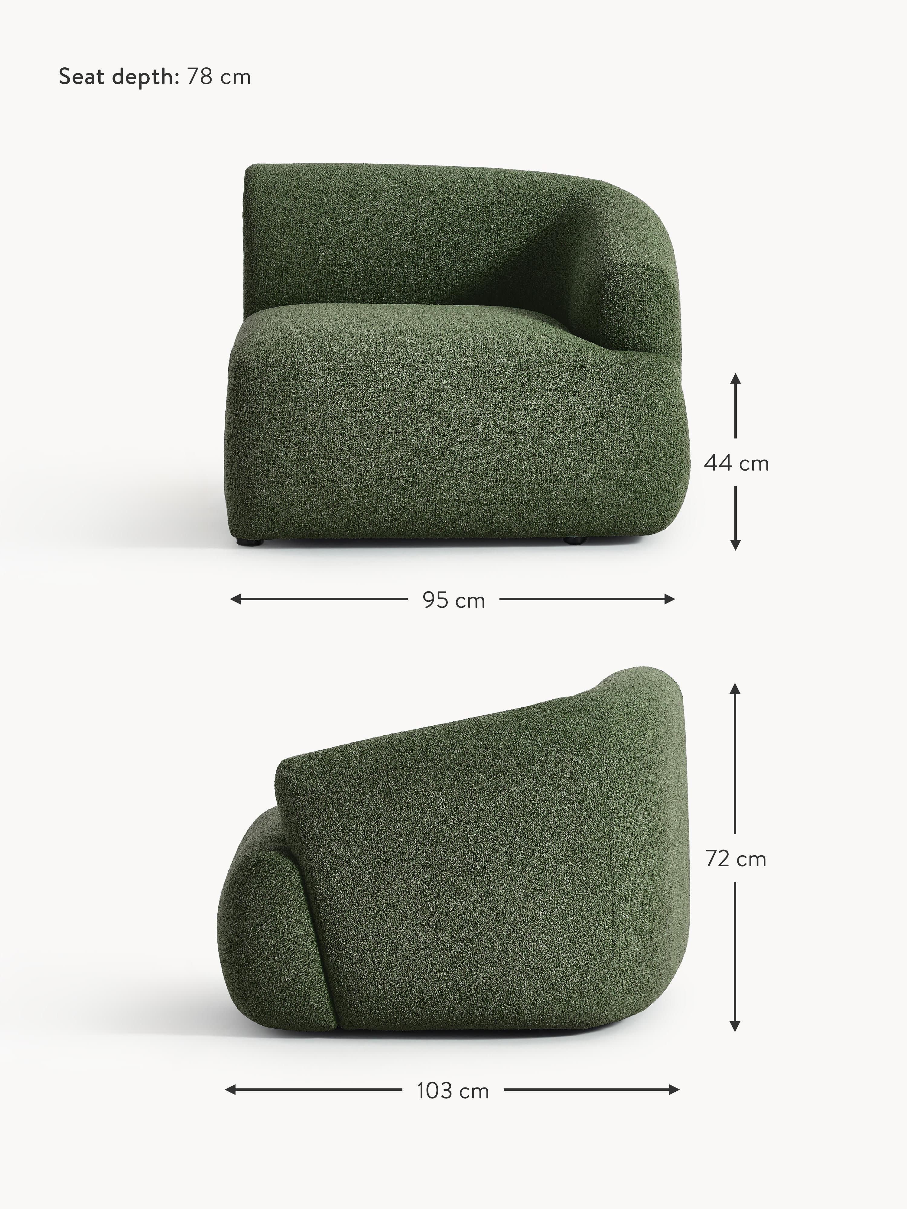 Sofia Bouclé Corner Module
