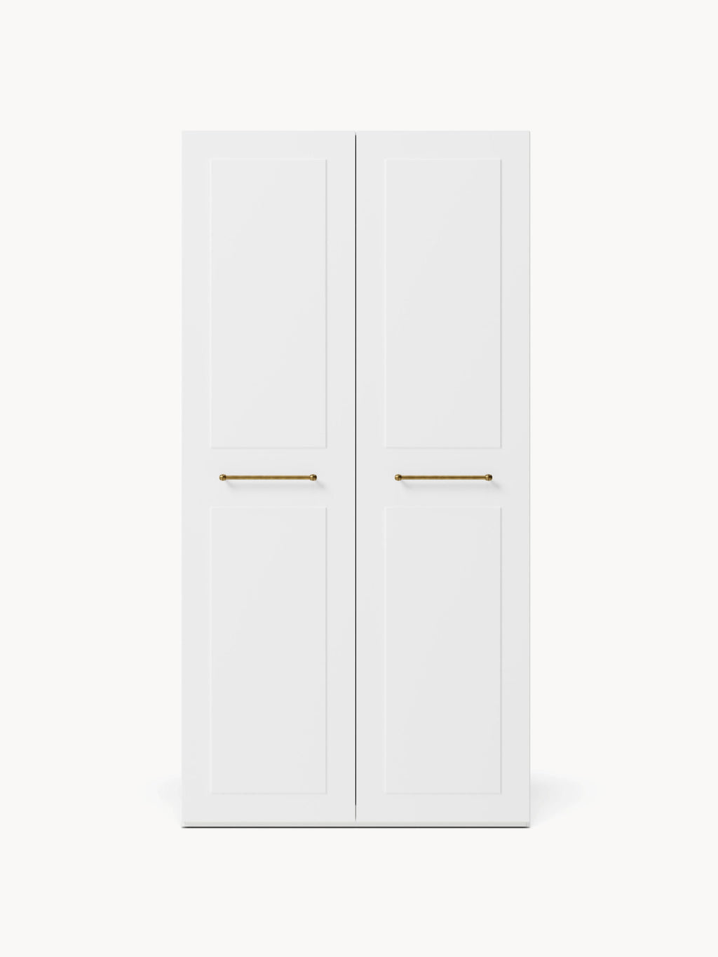 Charlotte Modular Hinged Door Wardrobe, 100 cm Wide, in various sizes