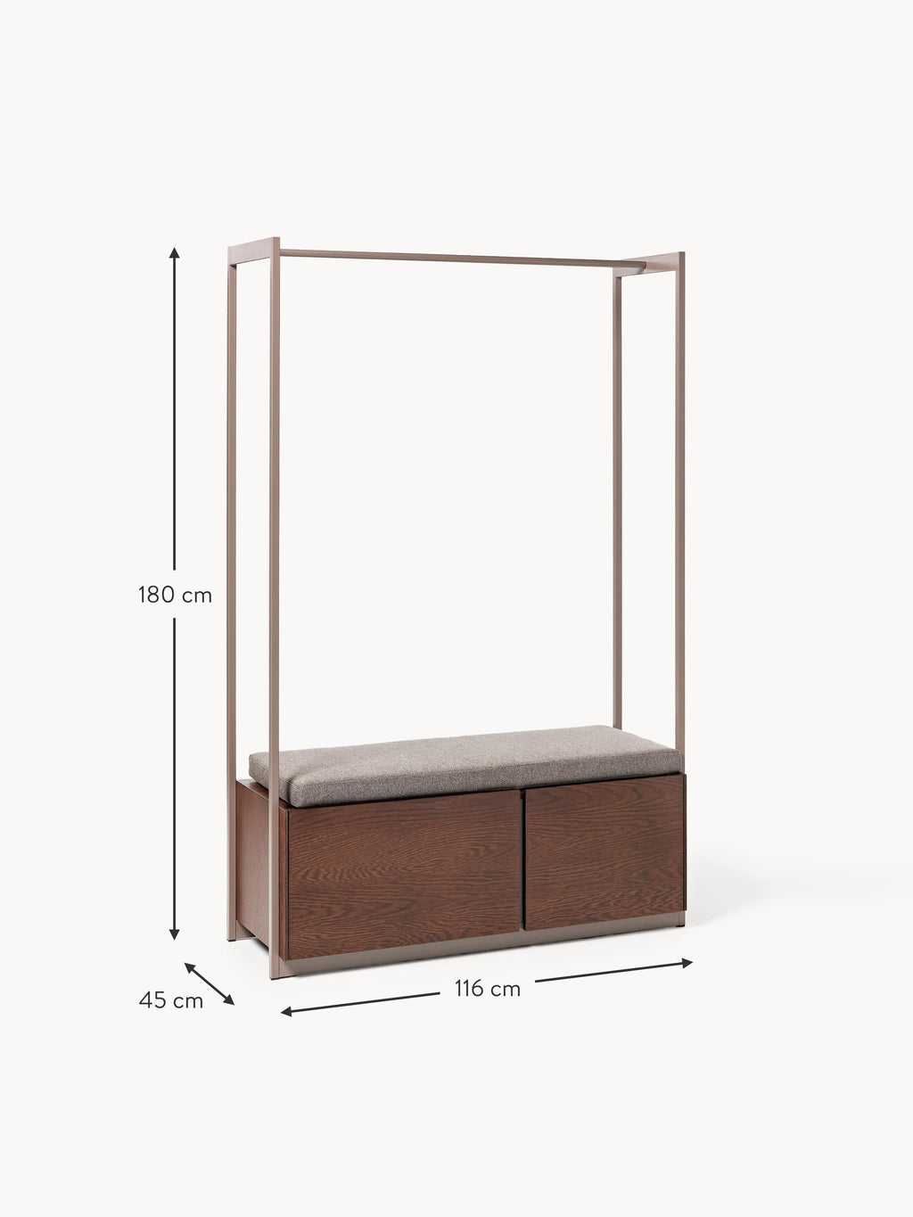 Larsen Wooden Coat Stand