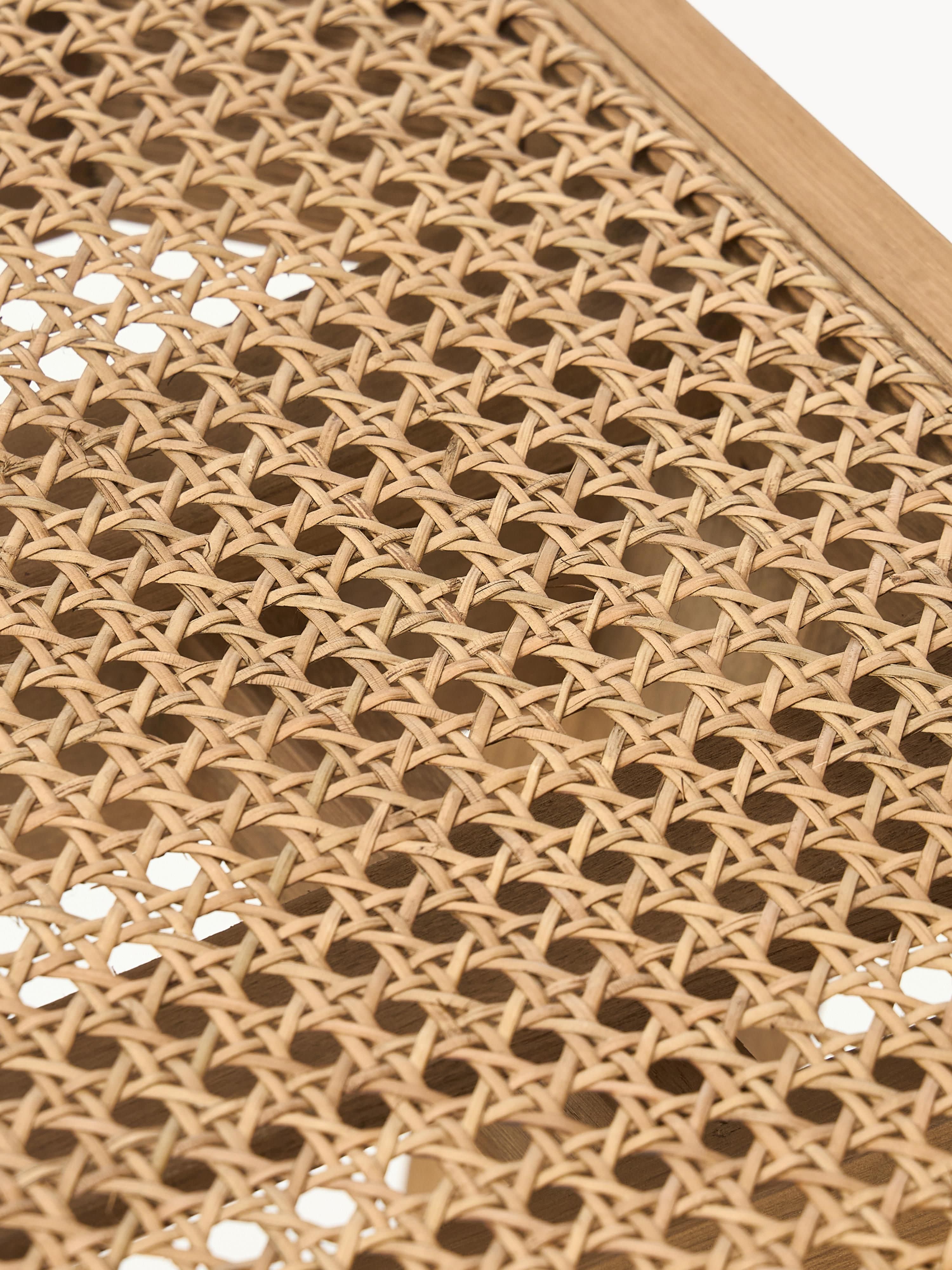 Sissi Bar Stool with Viennese Wickerwork