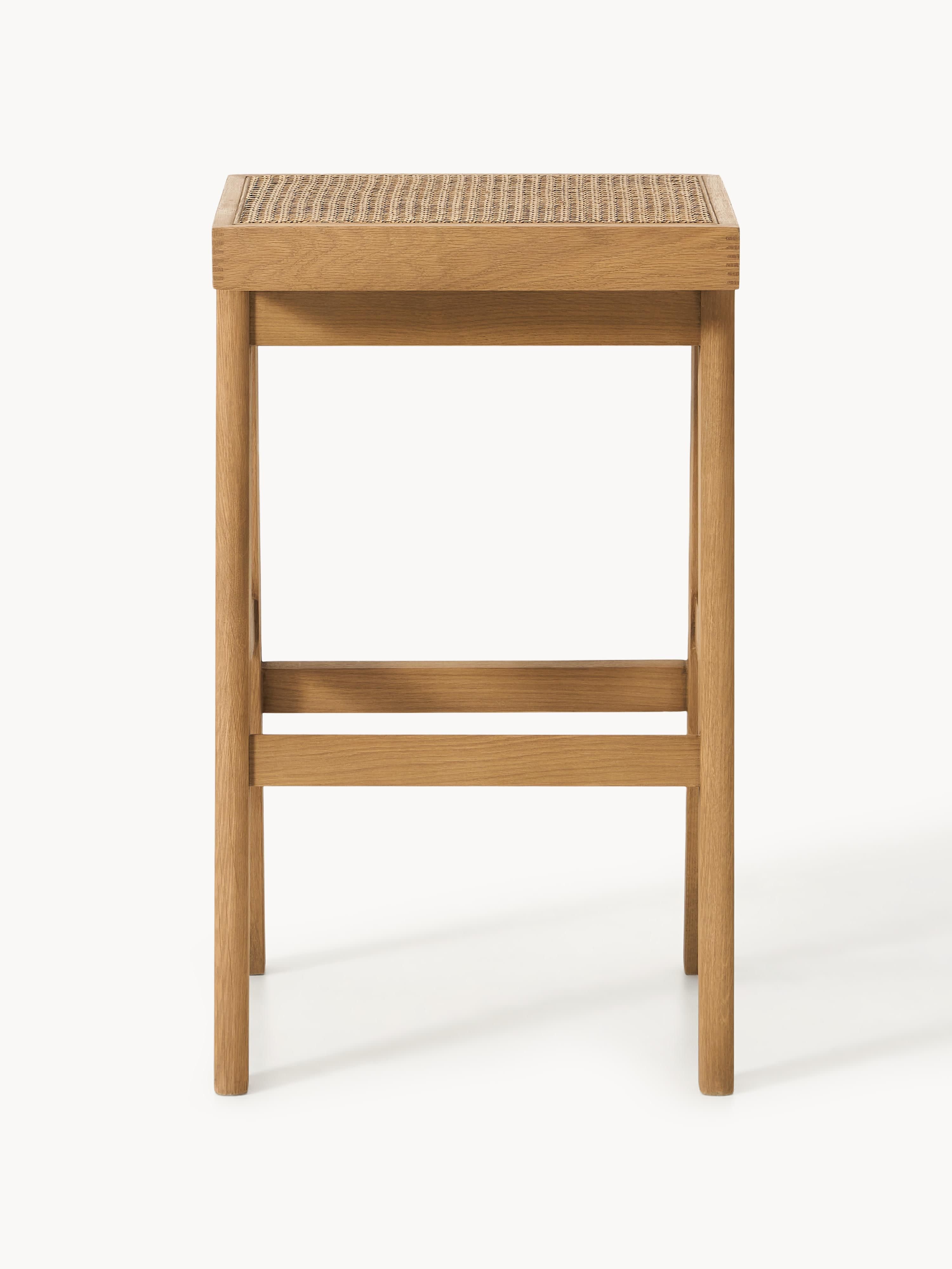 Sissi Bar Stool with Viennese Wickerwork