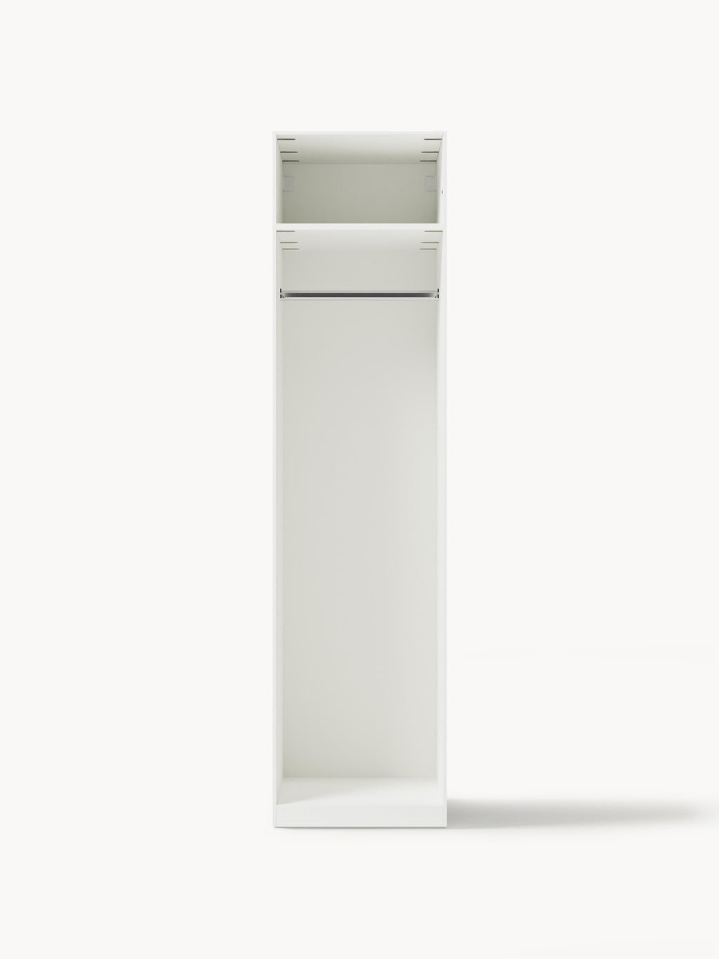 Jeanne Modular Hinged Door Wardrobe, 50 cm Wide, in various sizes