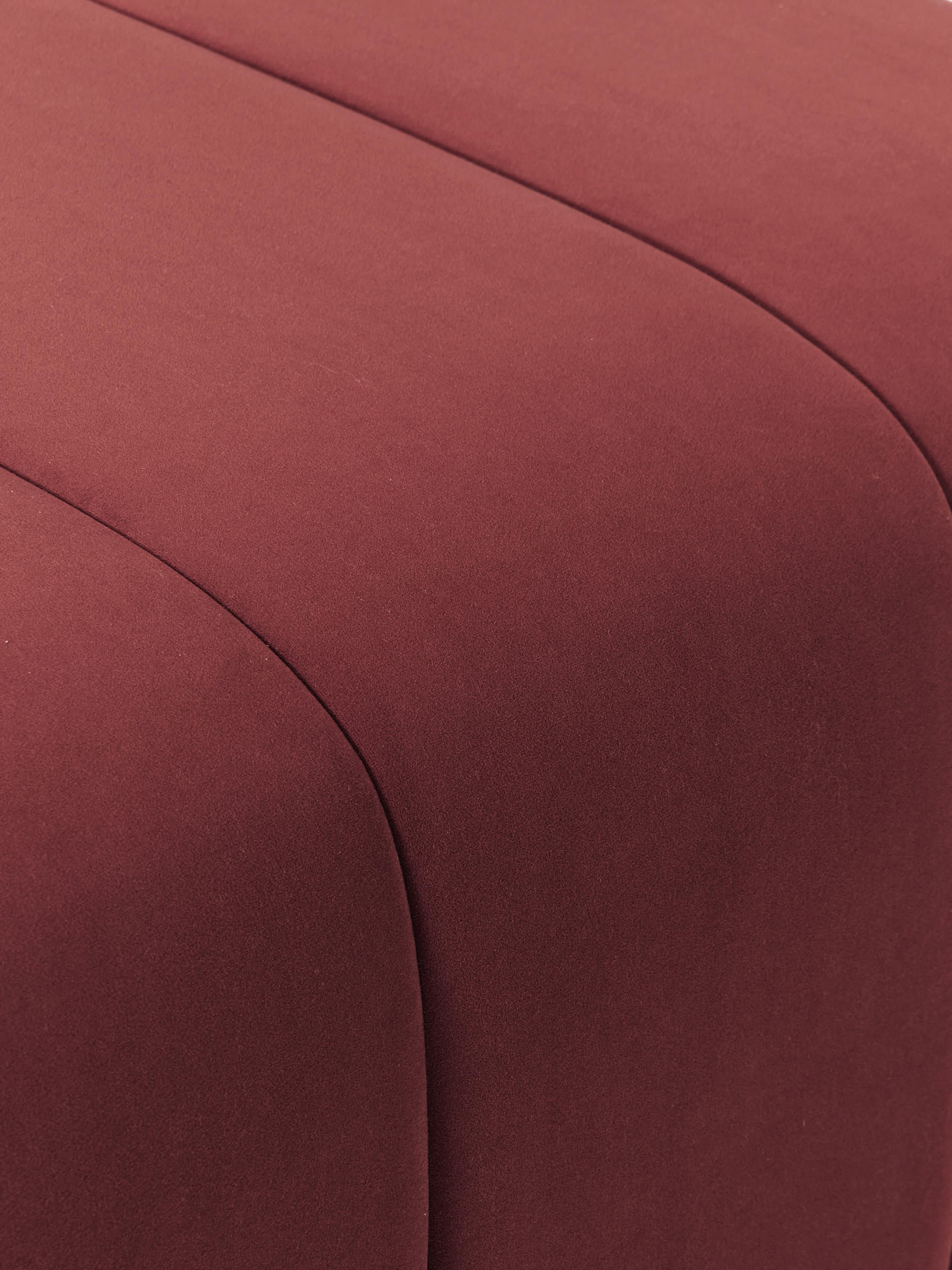 Lena Velvet Ottoman