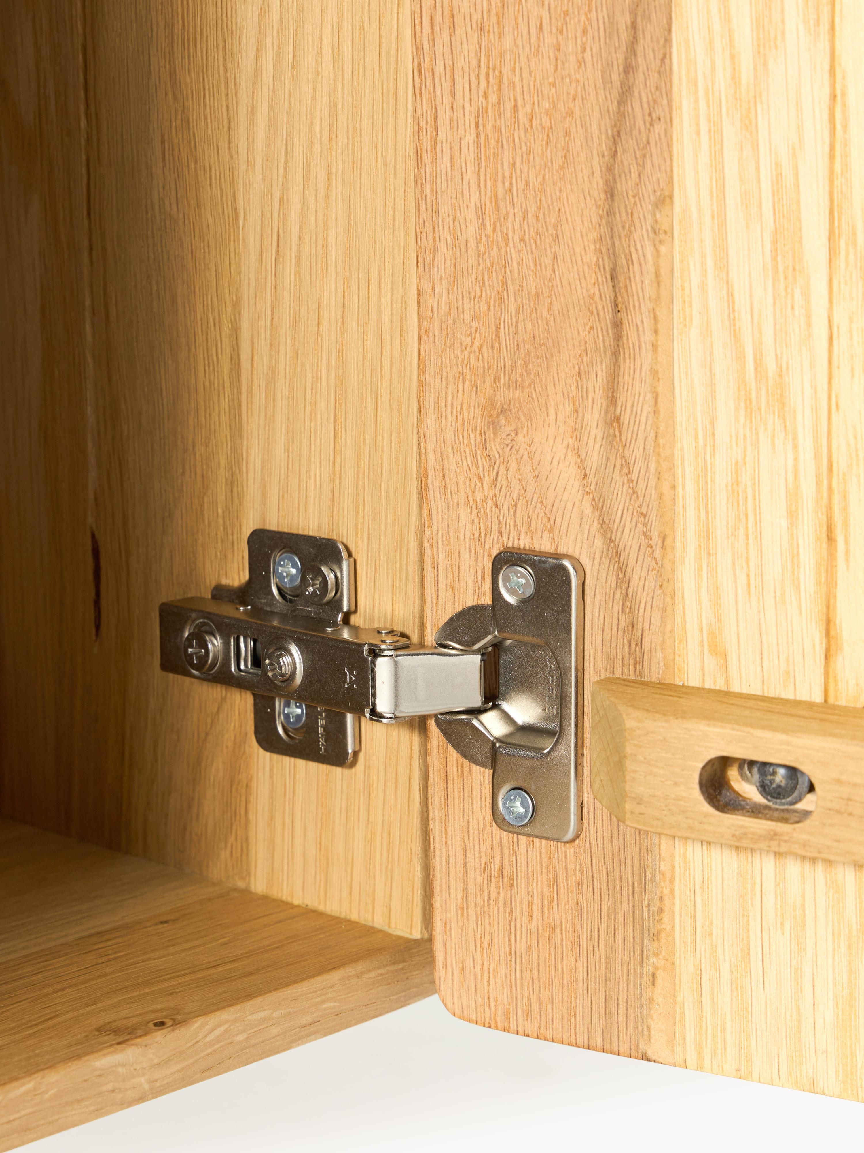 Cadi Oak Wood Bedside Table