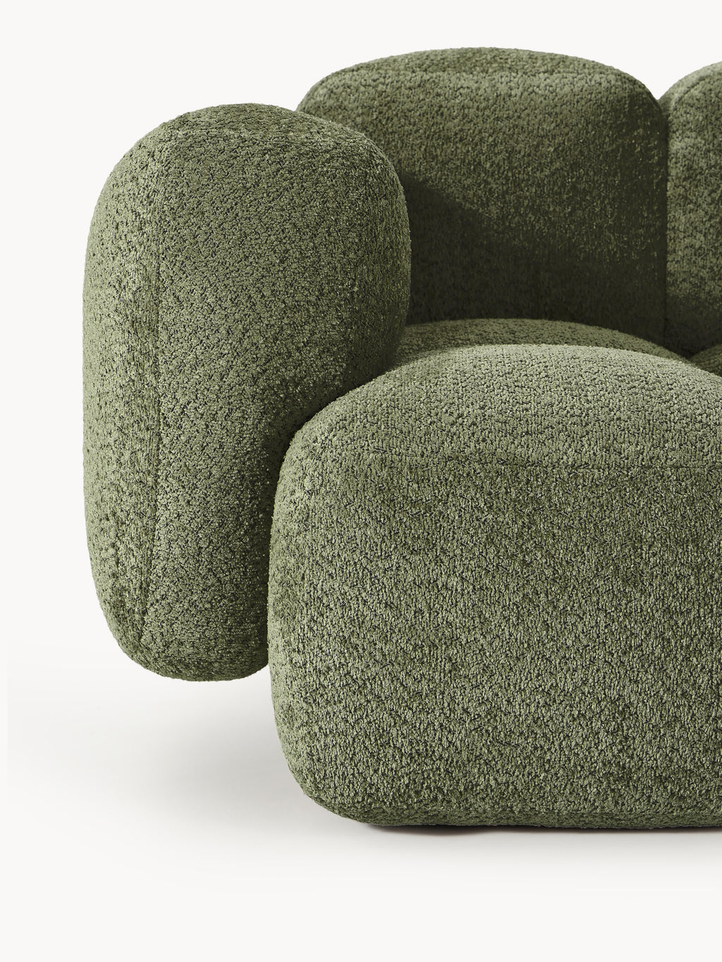 Tayla Teddy Bouclé Corner Module