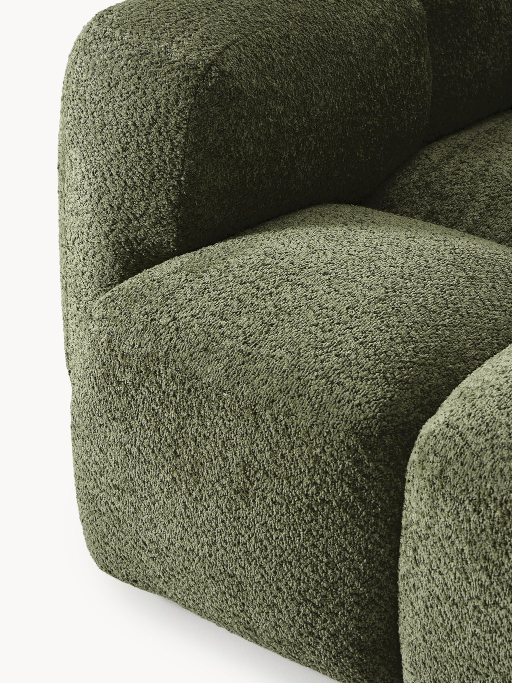 Tayla Teddy Bouclé Corner Module