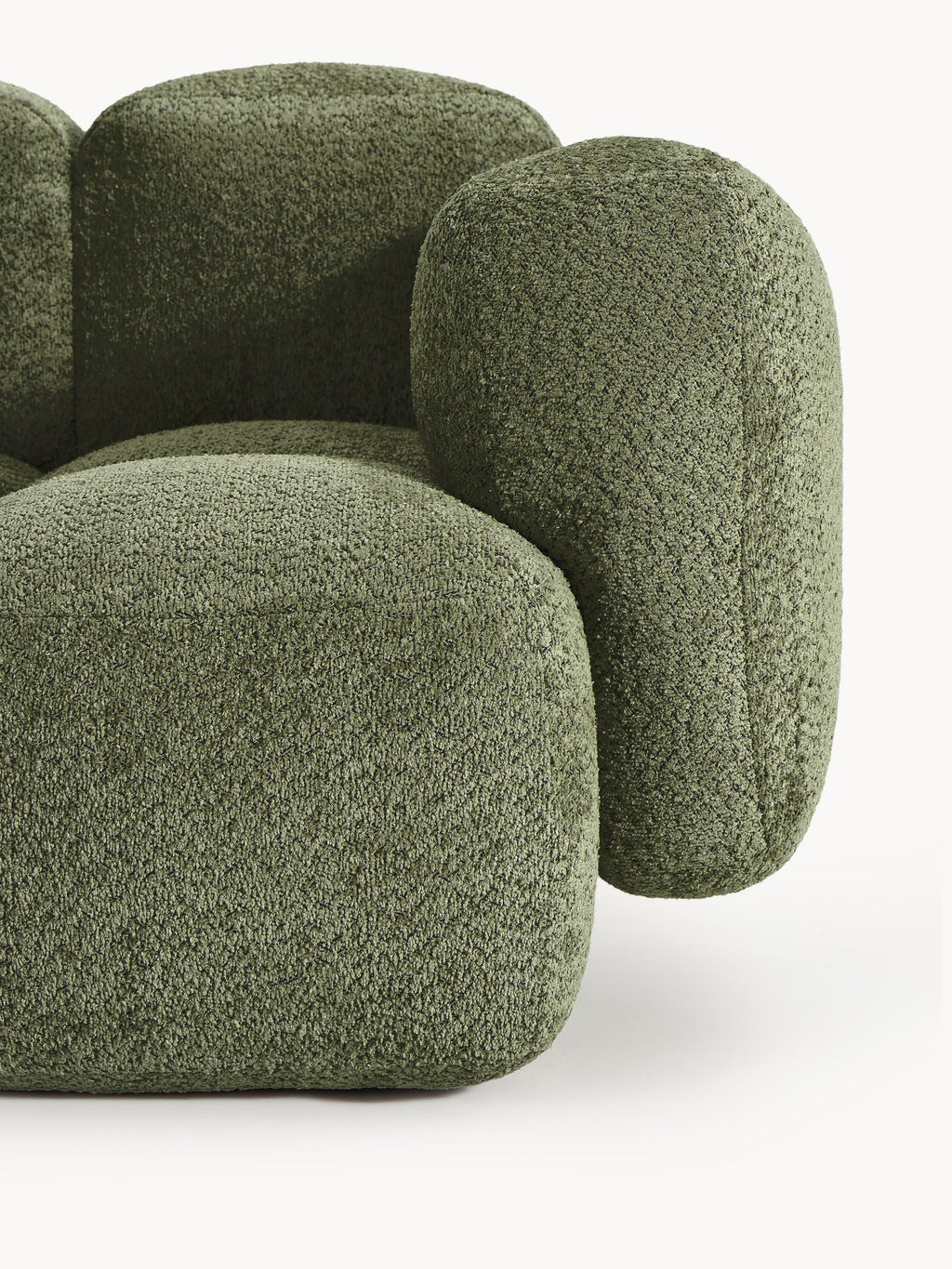 Tayla Teddy Bouclé Corner Module