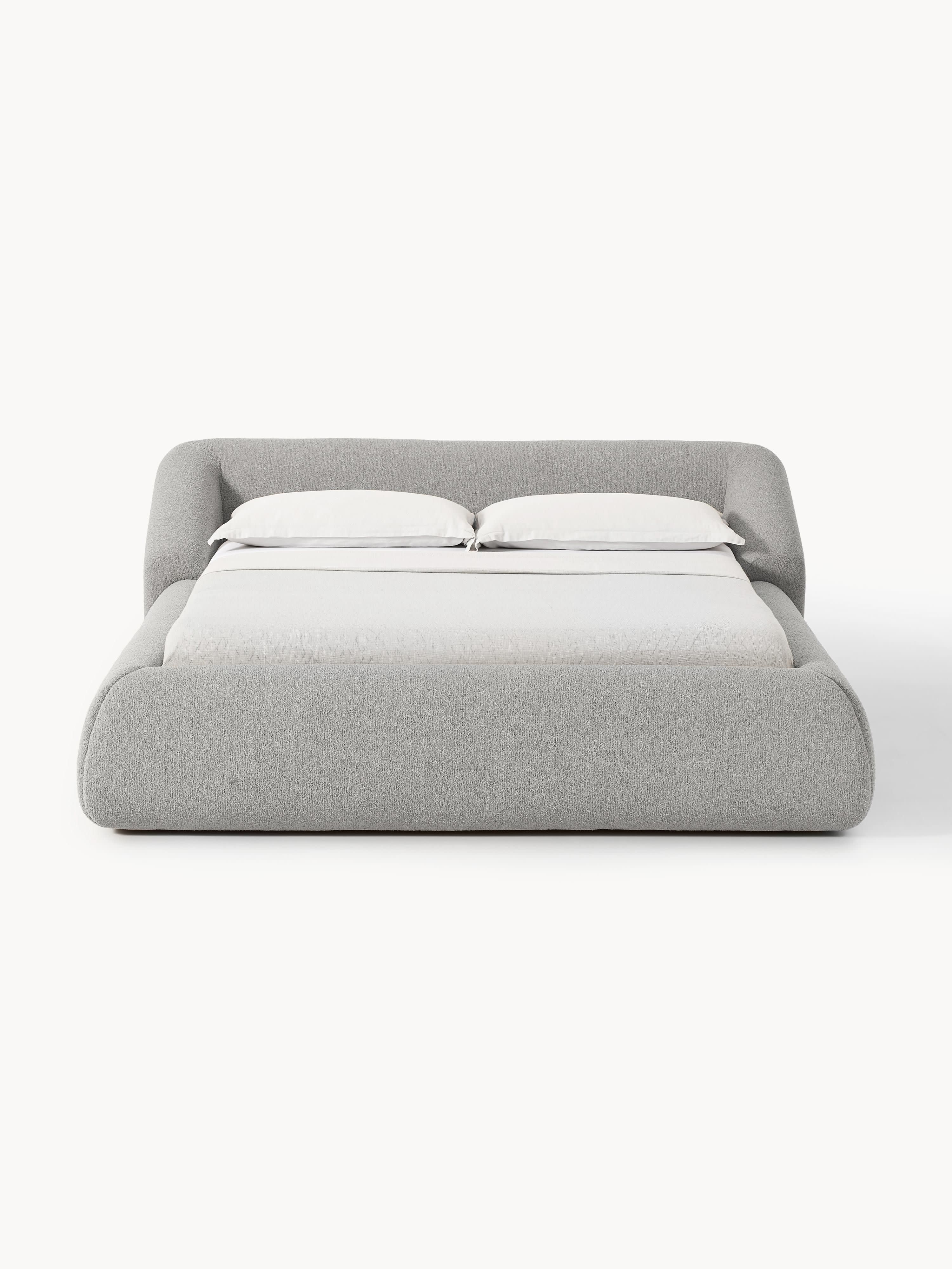 Sofia Upholstered Bouclé Bed
