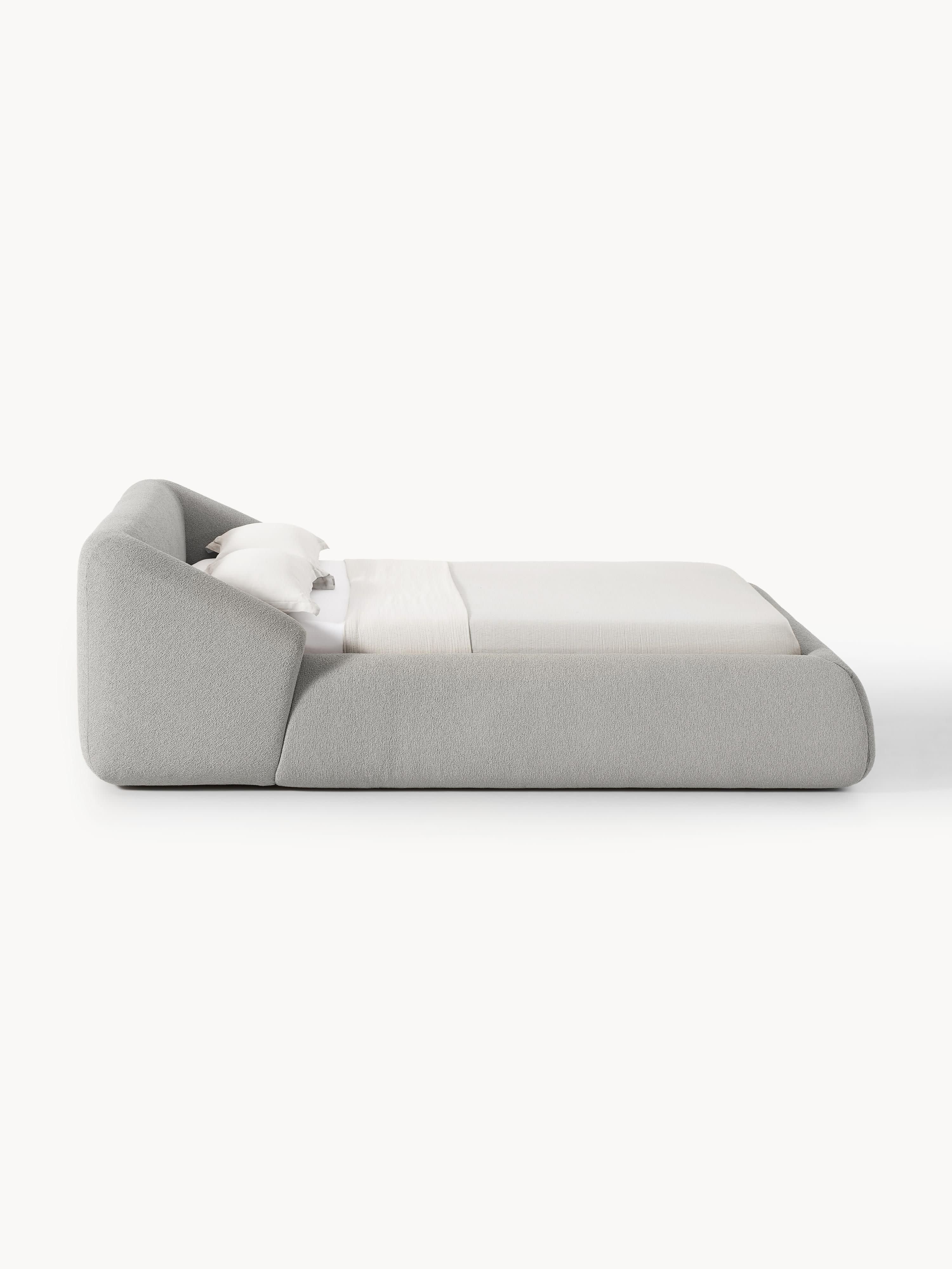 Sofia Upholstered Bouclé Bed