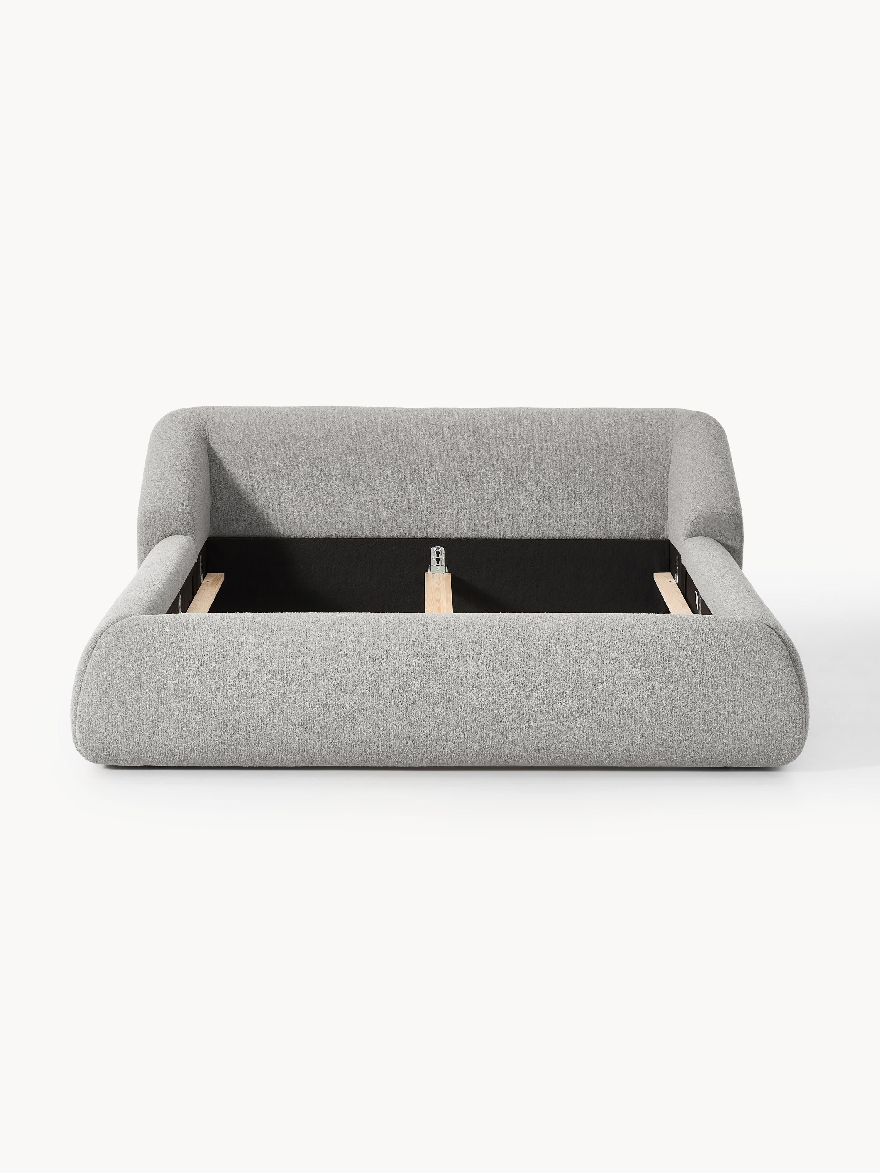 Sofia Upholstered Bouclé Bed