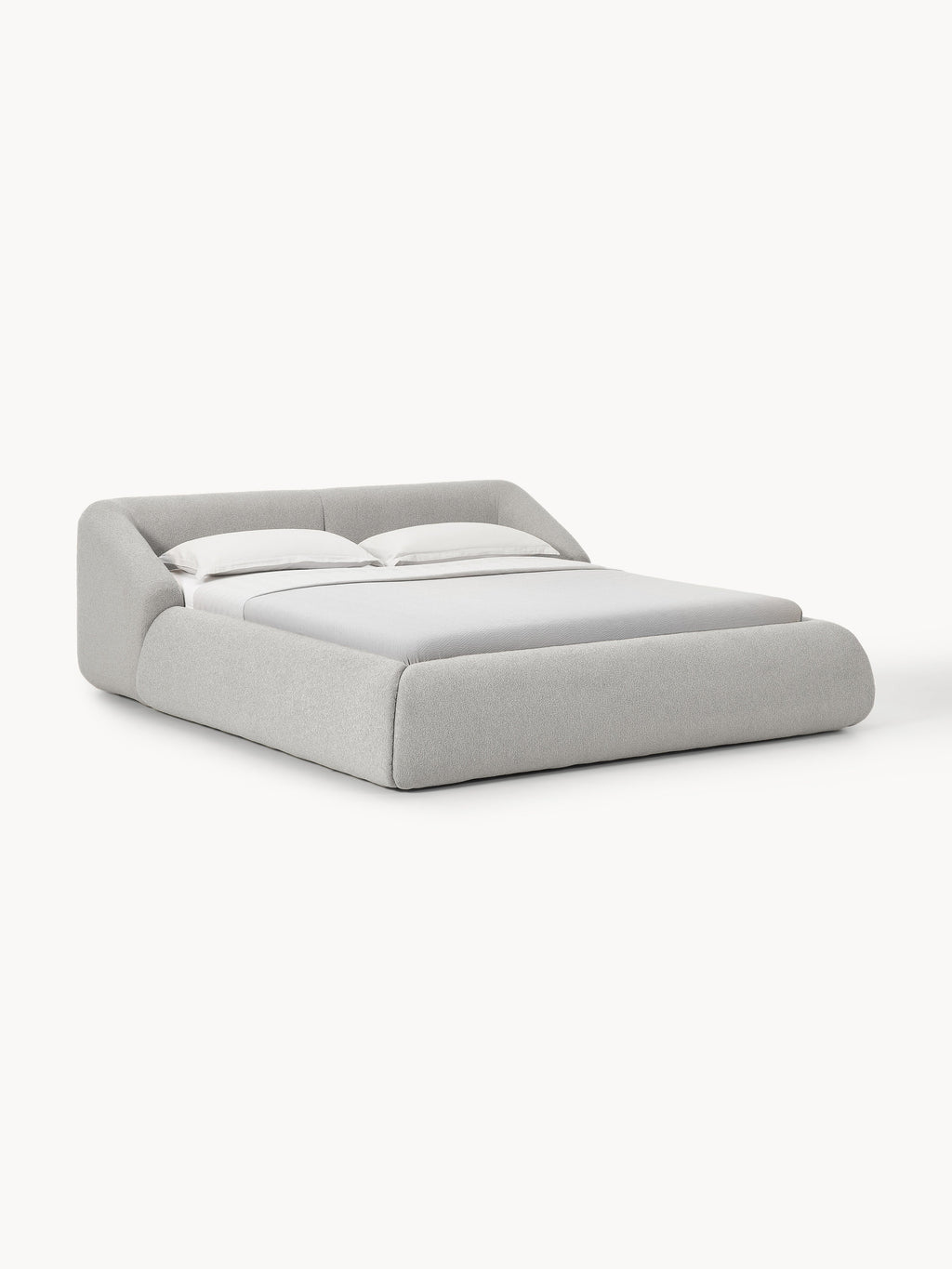 Sofia Upholstered Bouclé Bed
