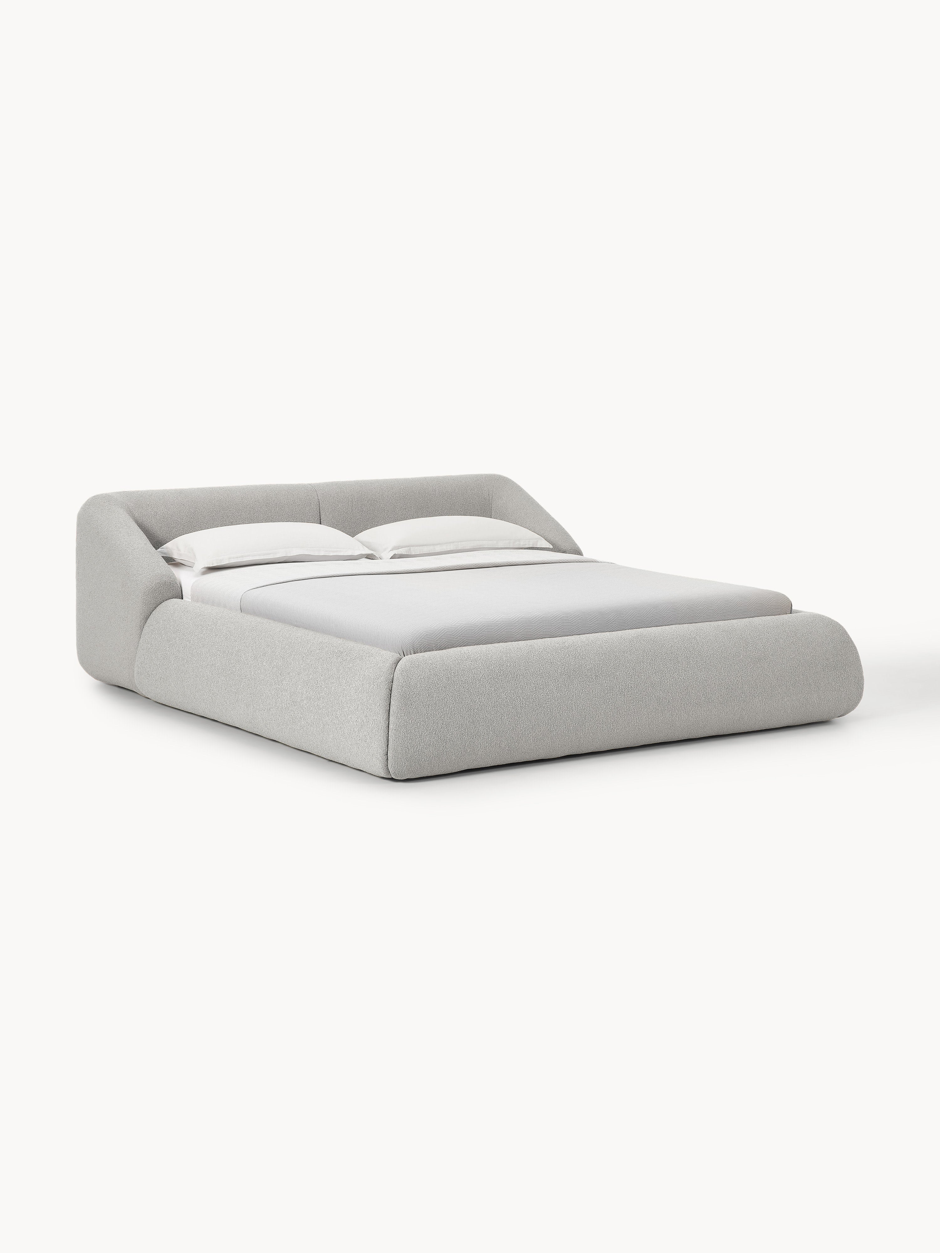 Sofia Upholstered Bouclé Bed