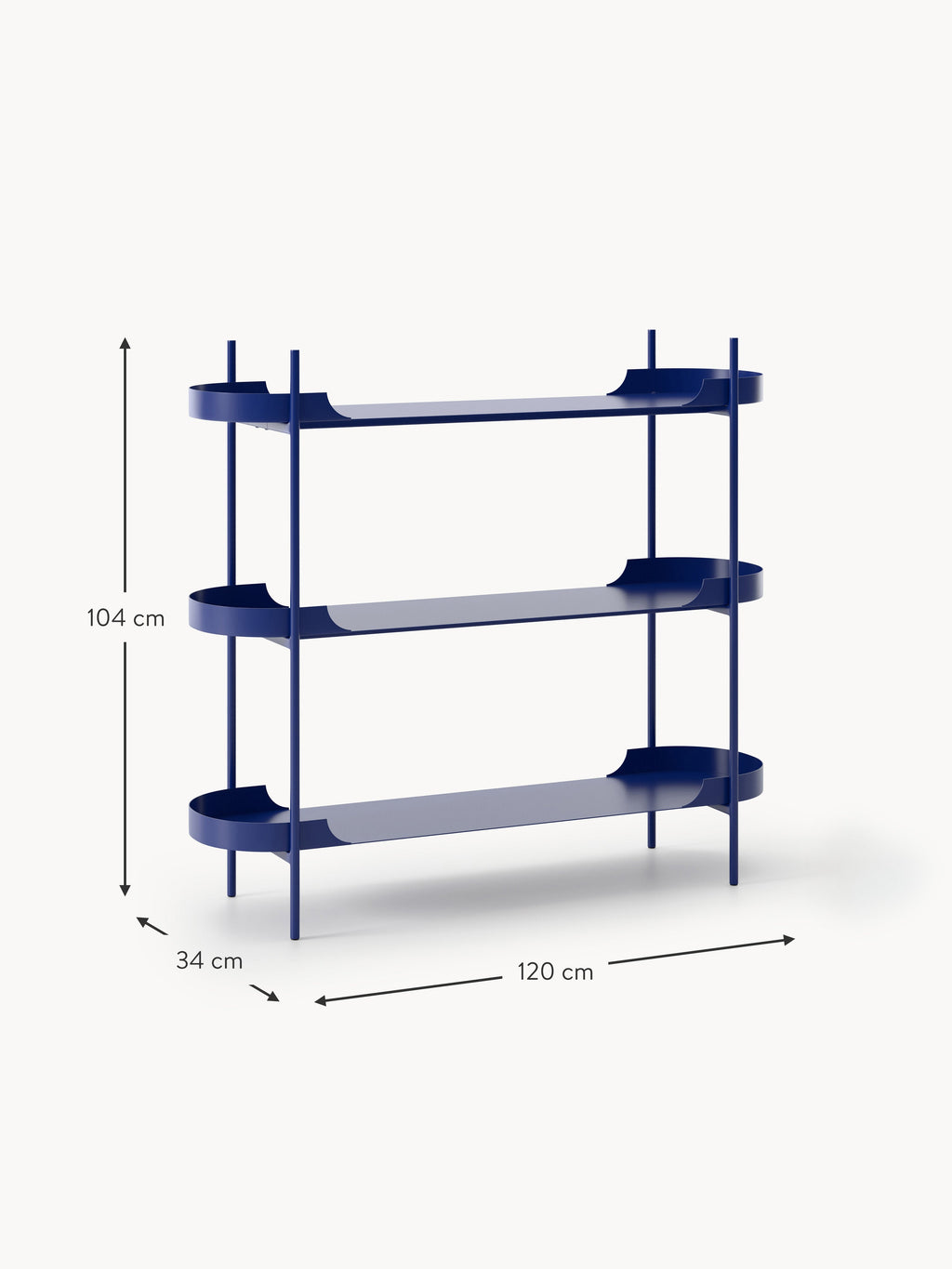 Taru Metal Shelving Unit