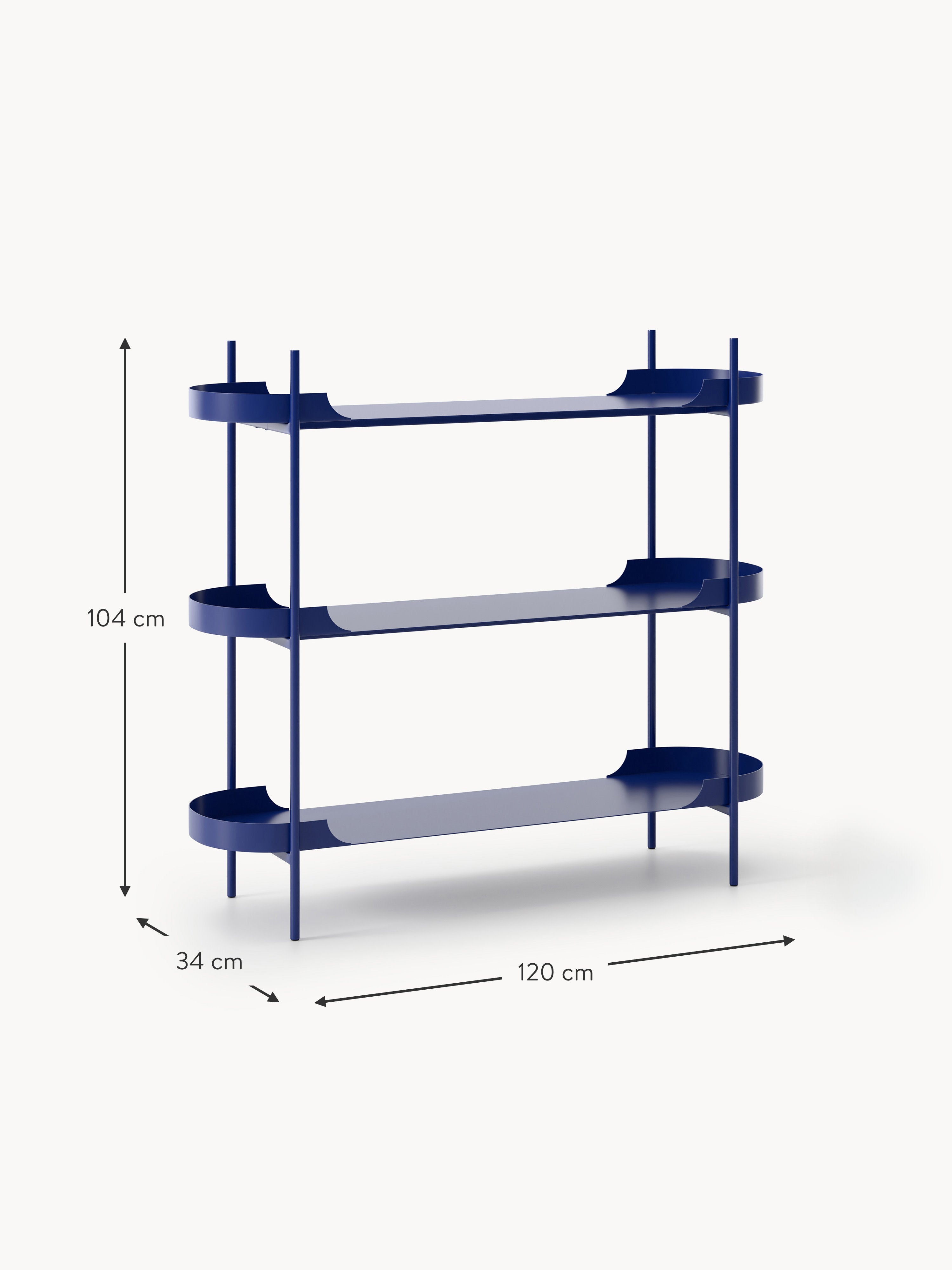 Taru Metal Shelving Unit
