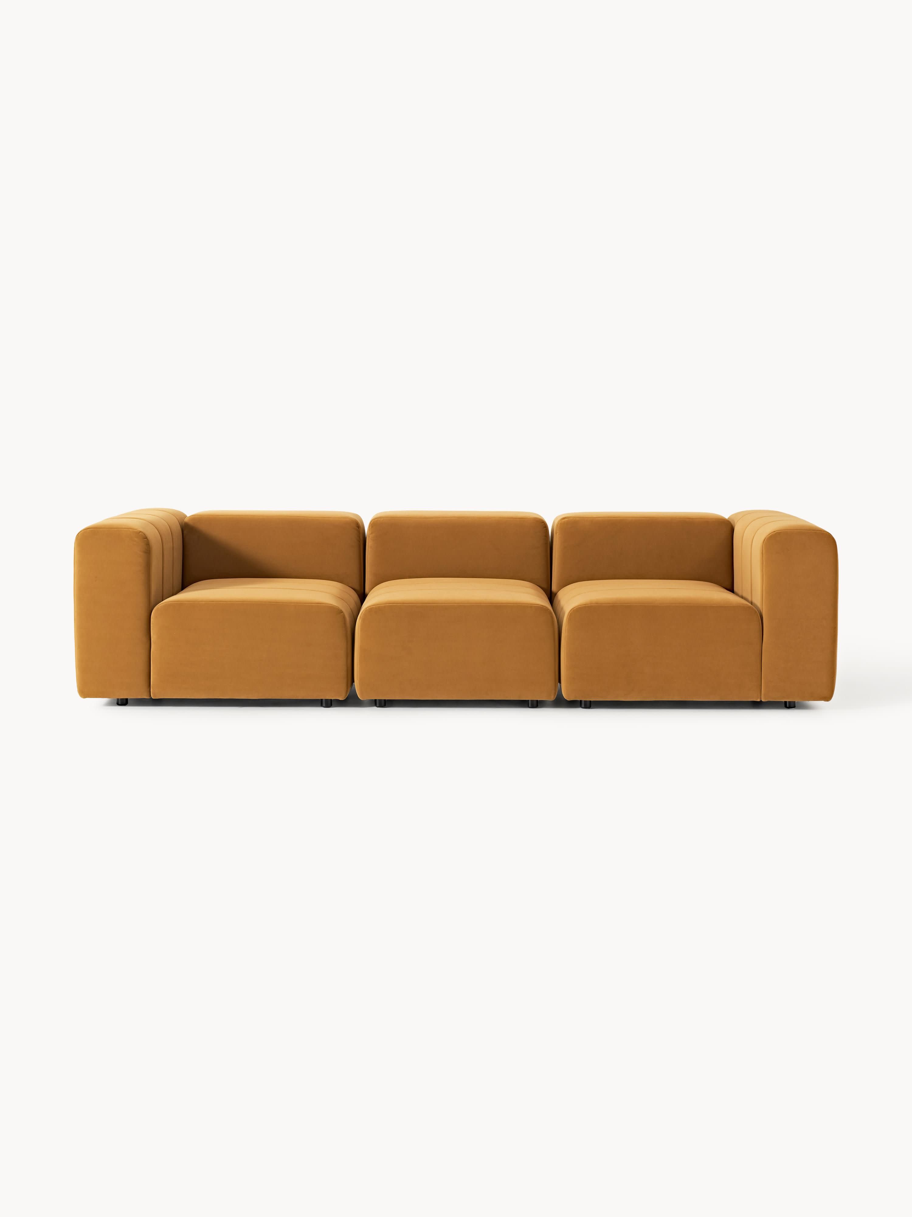 Gallery image 1 - Modular Velvet Sofa Lena (4-seater)