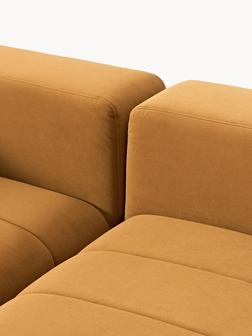 Lena Modular Velvet Sofa (4-seater)