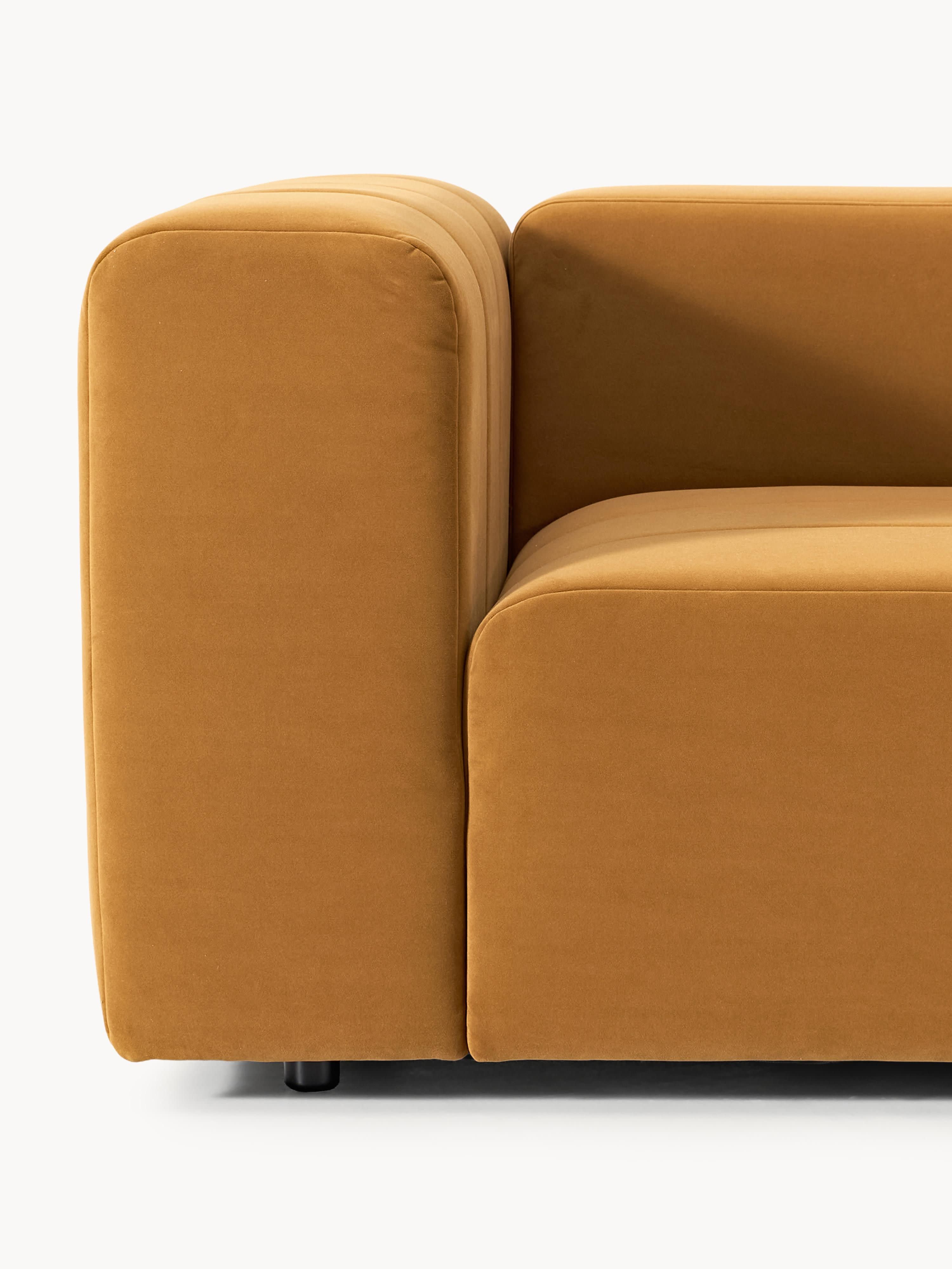 Lena Modular Velvet Sofa (4-seater)