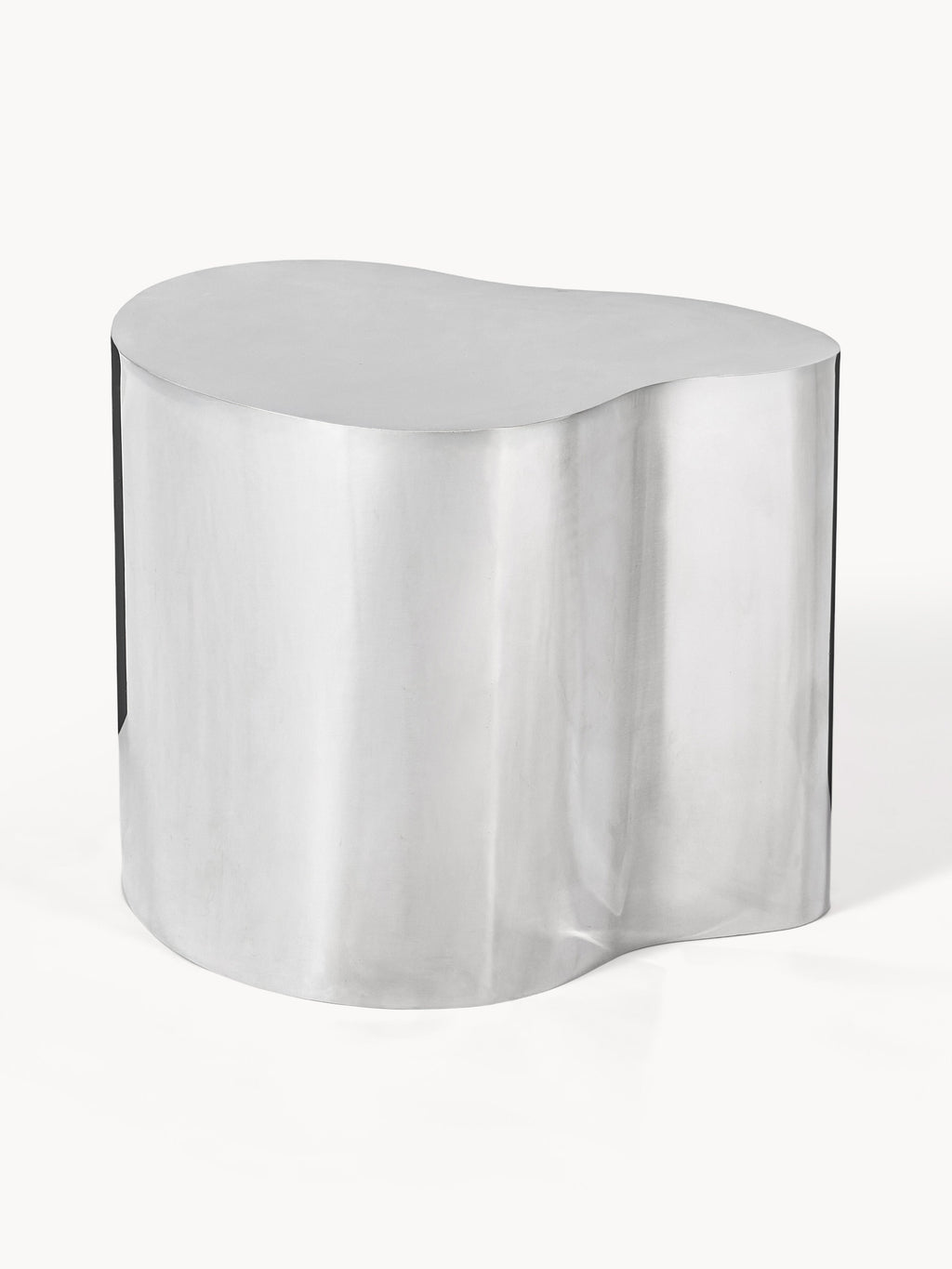 Dale Metal Side Table in Organic Shape