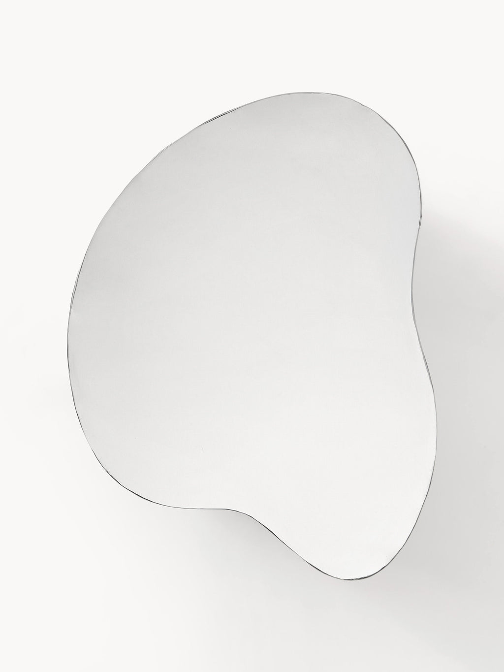 Dale Metal Side Table in Organic Shape