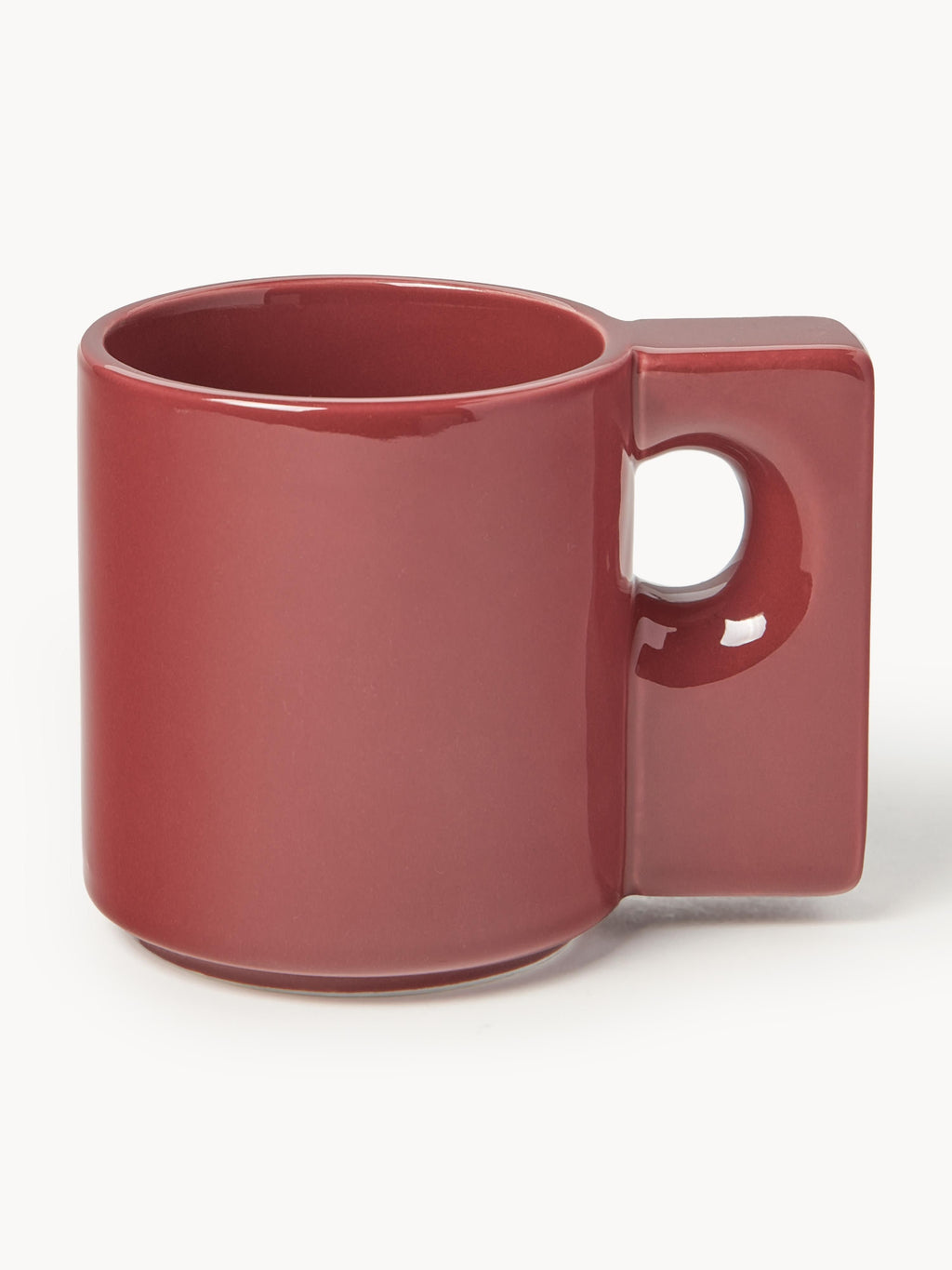 Keira Porcelain Mugs, Set of 2