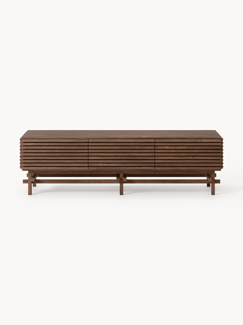 Pierce Small Oak Wood Lowboard