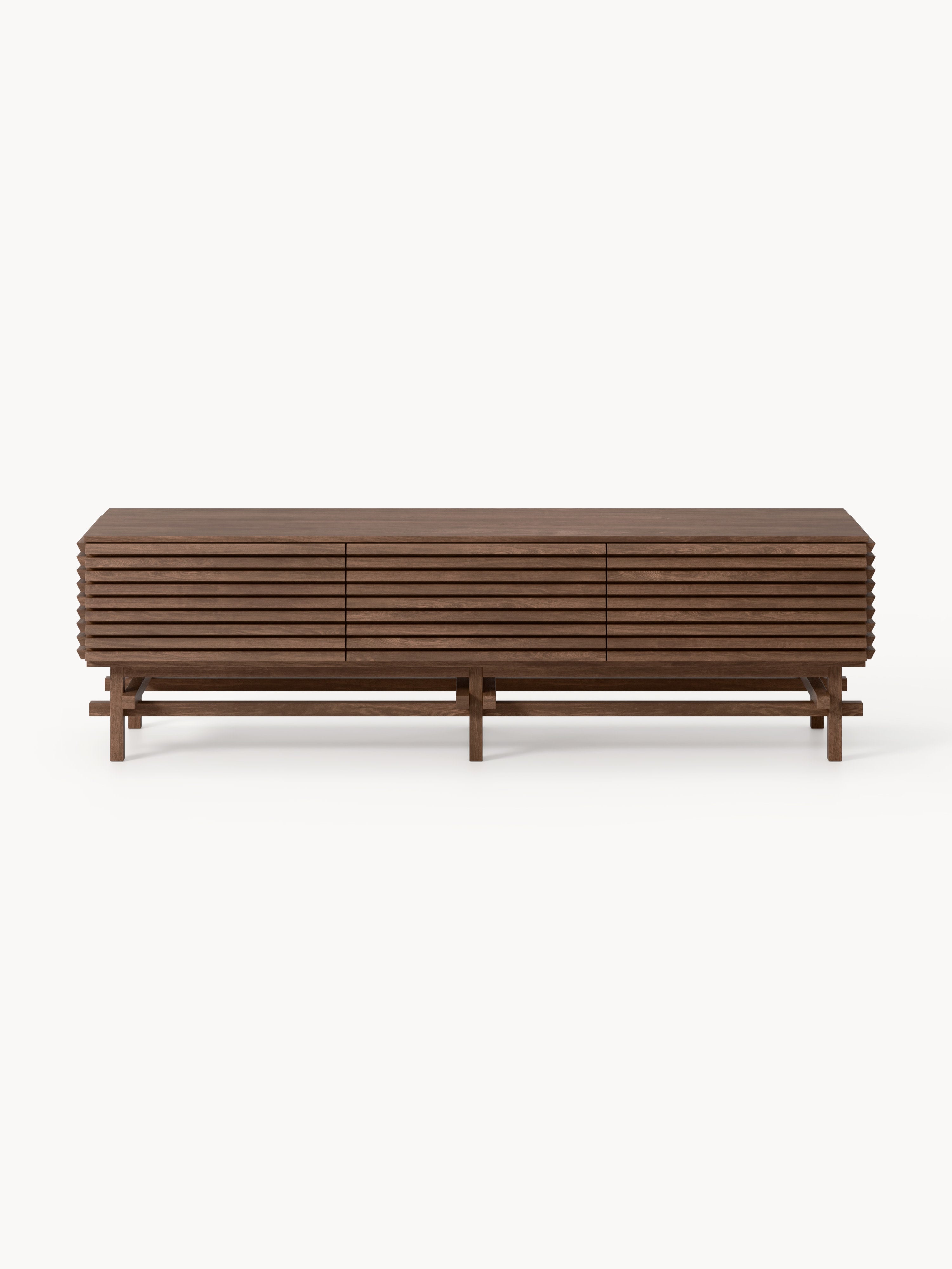 Pierce Small Oak Wood Lowboard