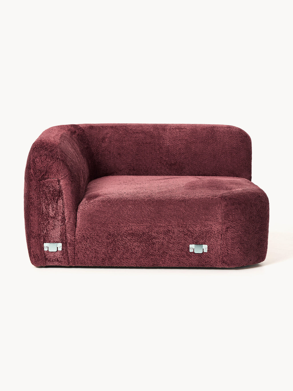 Wolke Round Teddy Bouclé Corner Module