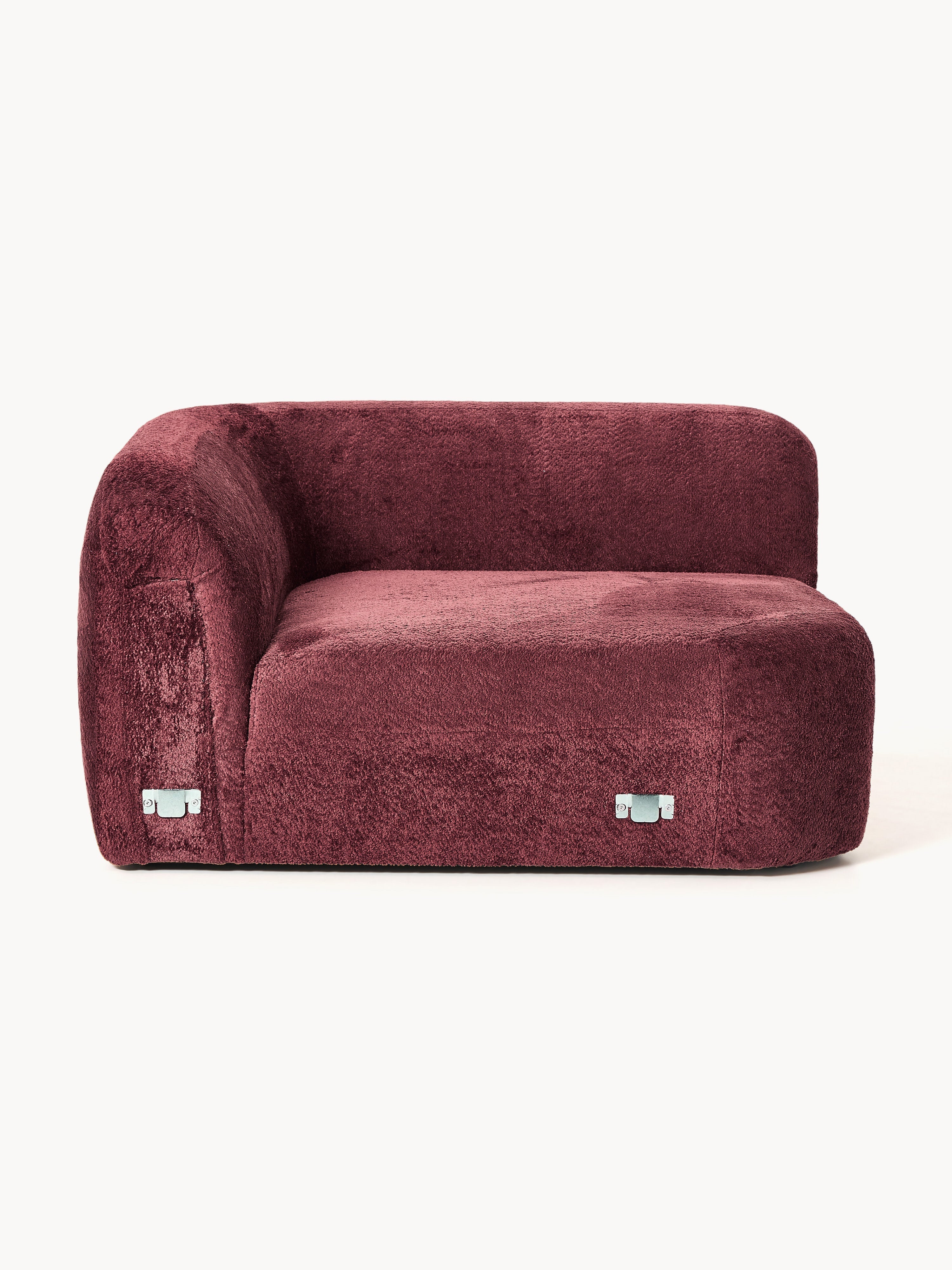 Wolke Round Teddy Bouclé Corner Module
