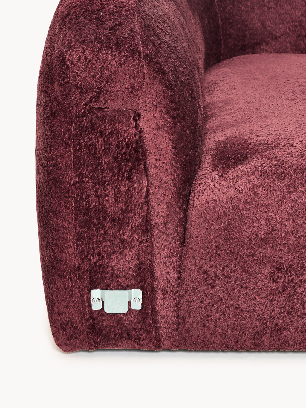 Wolke Round Teddy Bouclé Corner Module