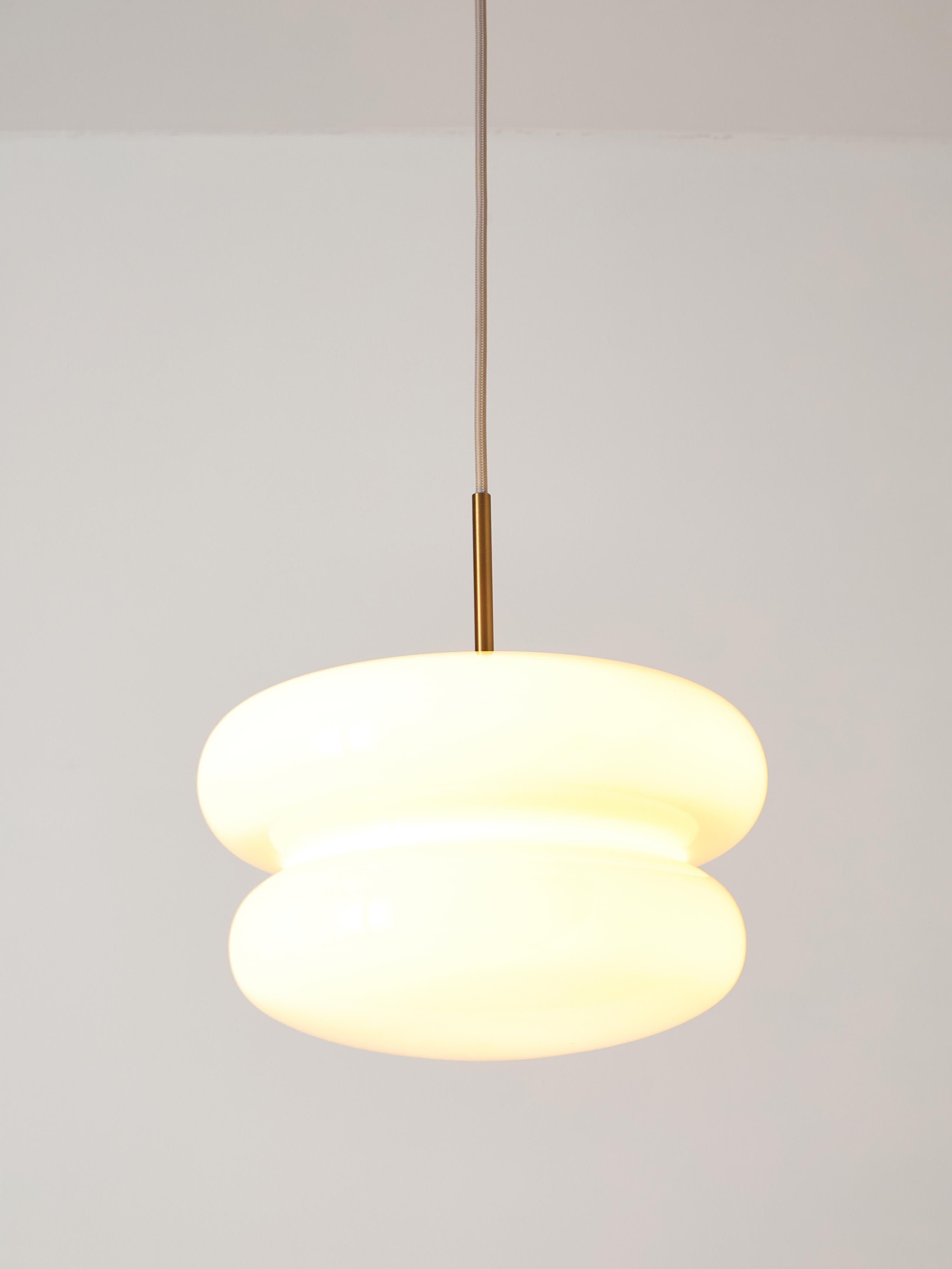 Baya Opal Glass Pendant Light