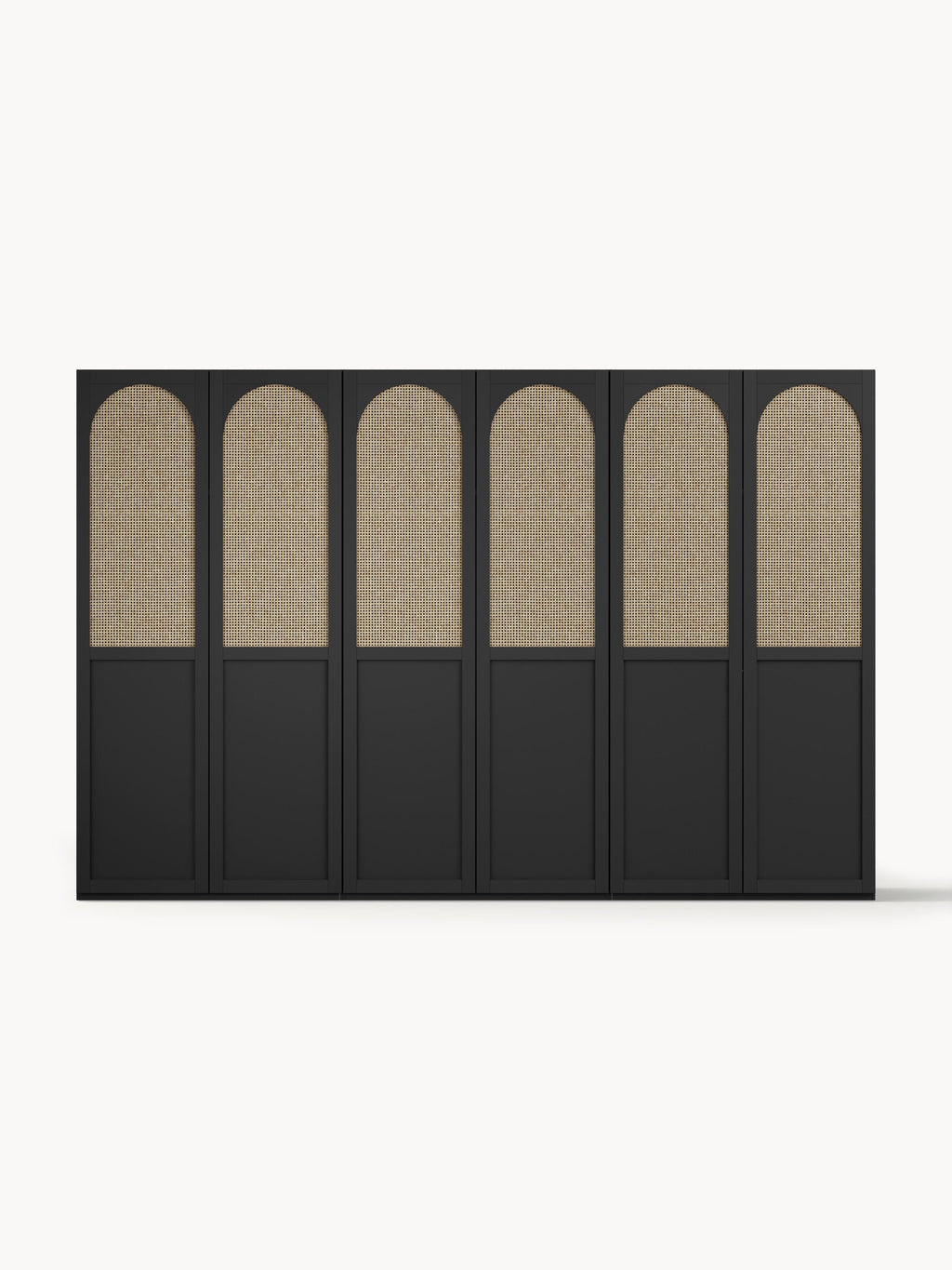 Jeanne Modular Hinged Door Wardrobe, 300 cm Wide, in various sizes