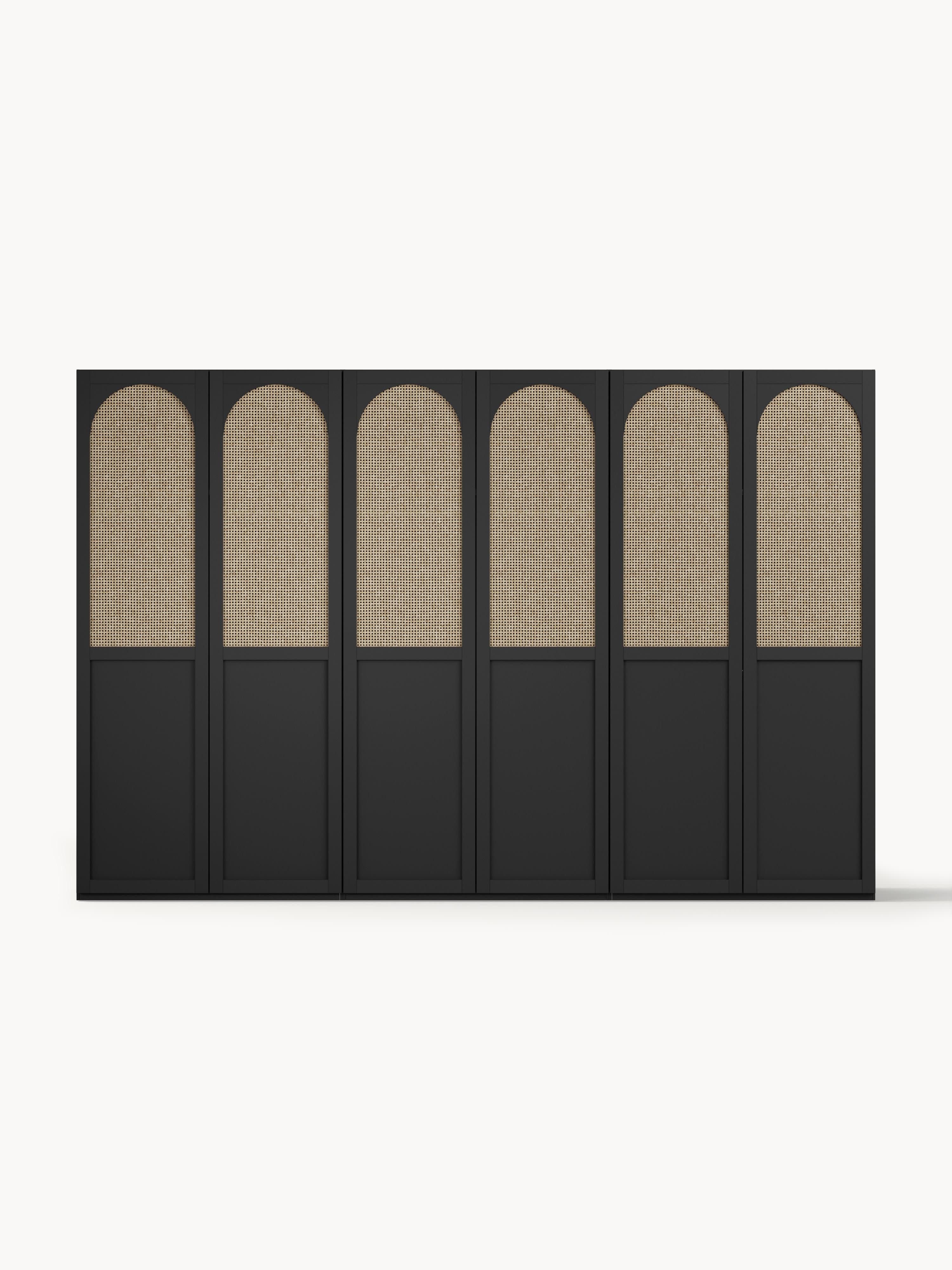 Jeanne Modular Hinged Door Wardrobe, 300 cm Wide, in various sizes