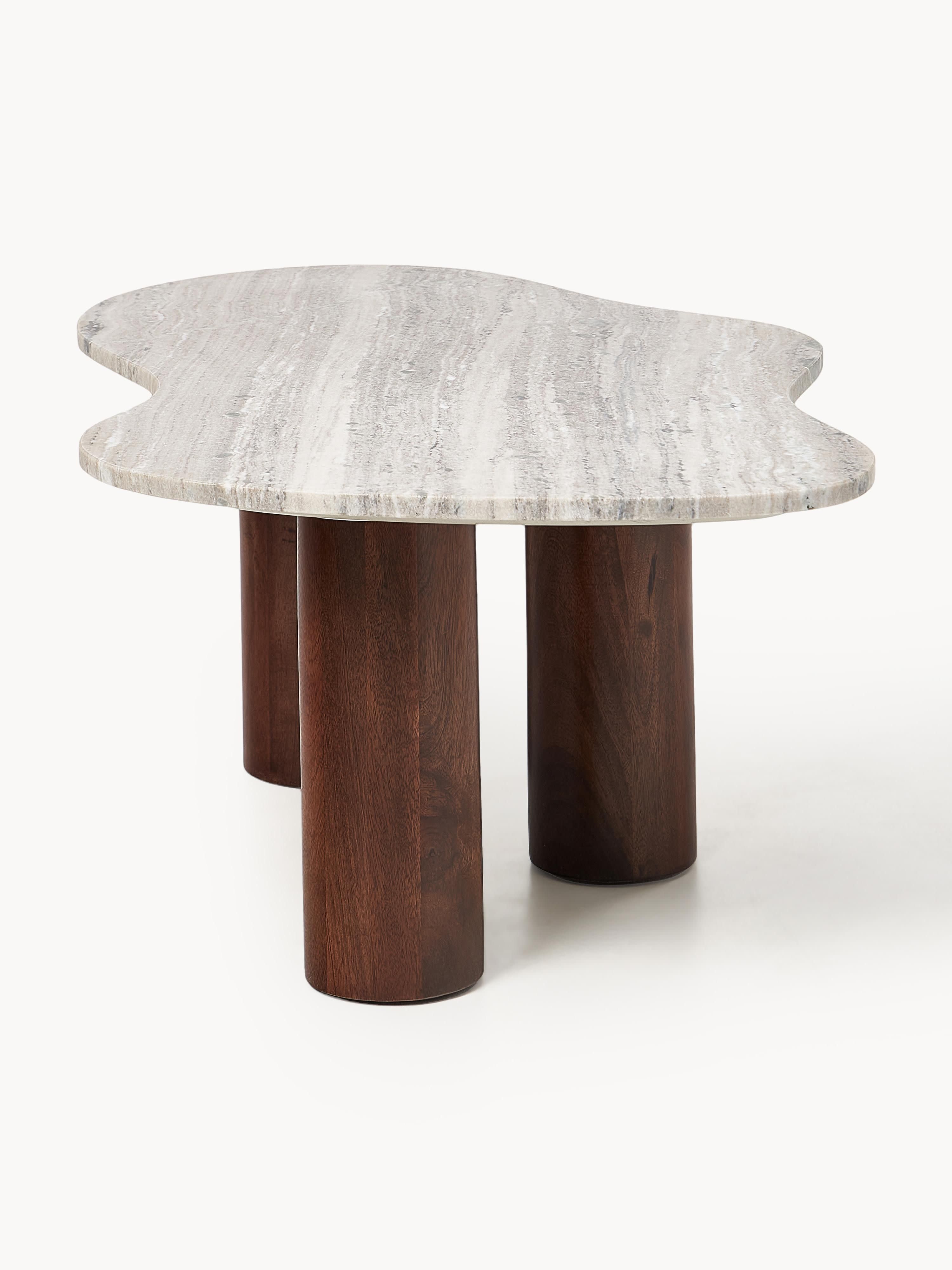 Naruto Organic-Shaped Marble Coffee Table