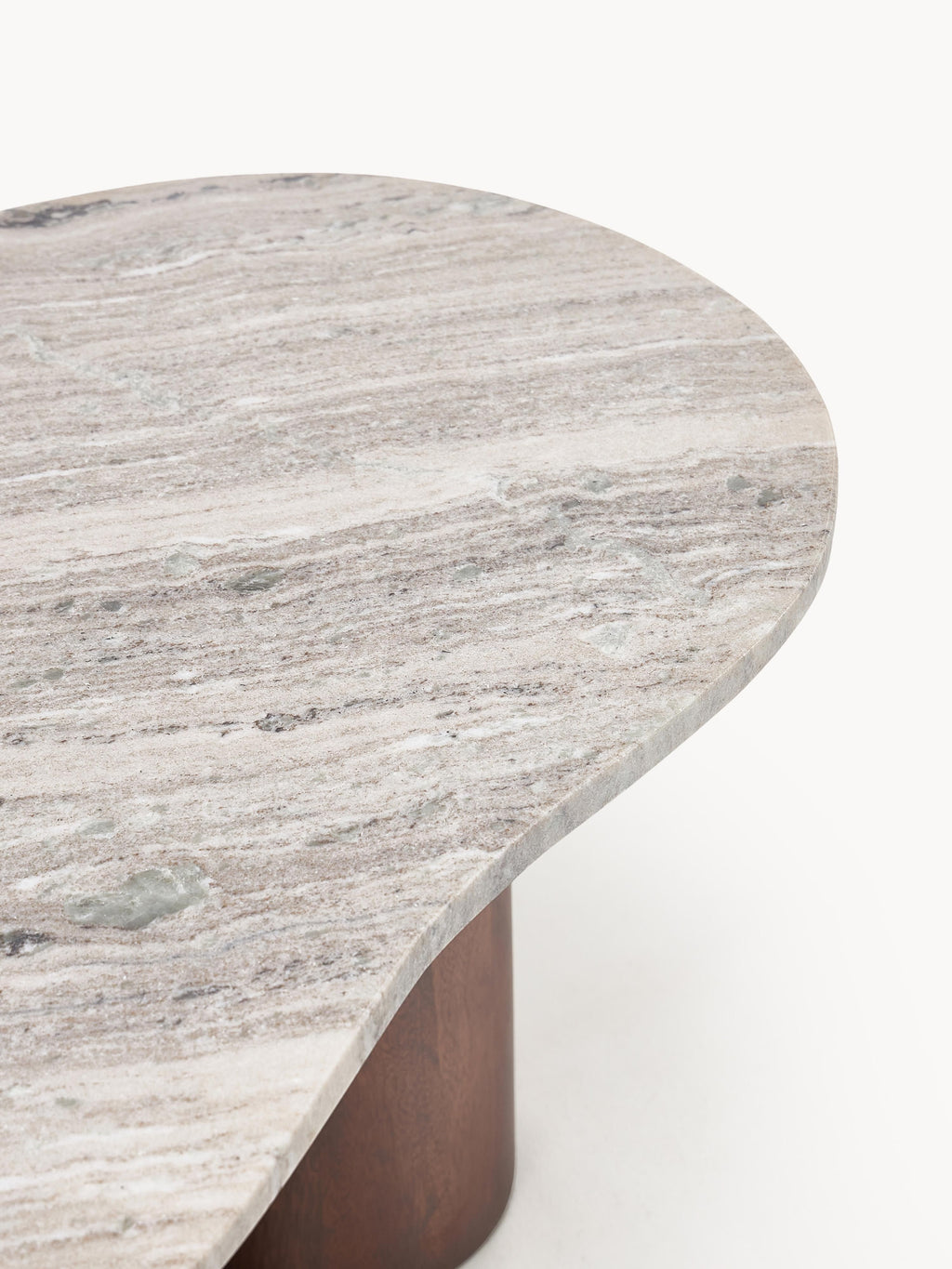 Naruto Organic-Shaped Marble Coffee Table