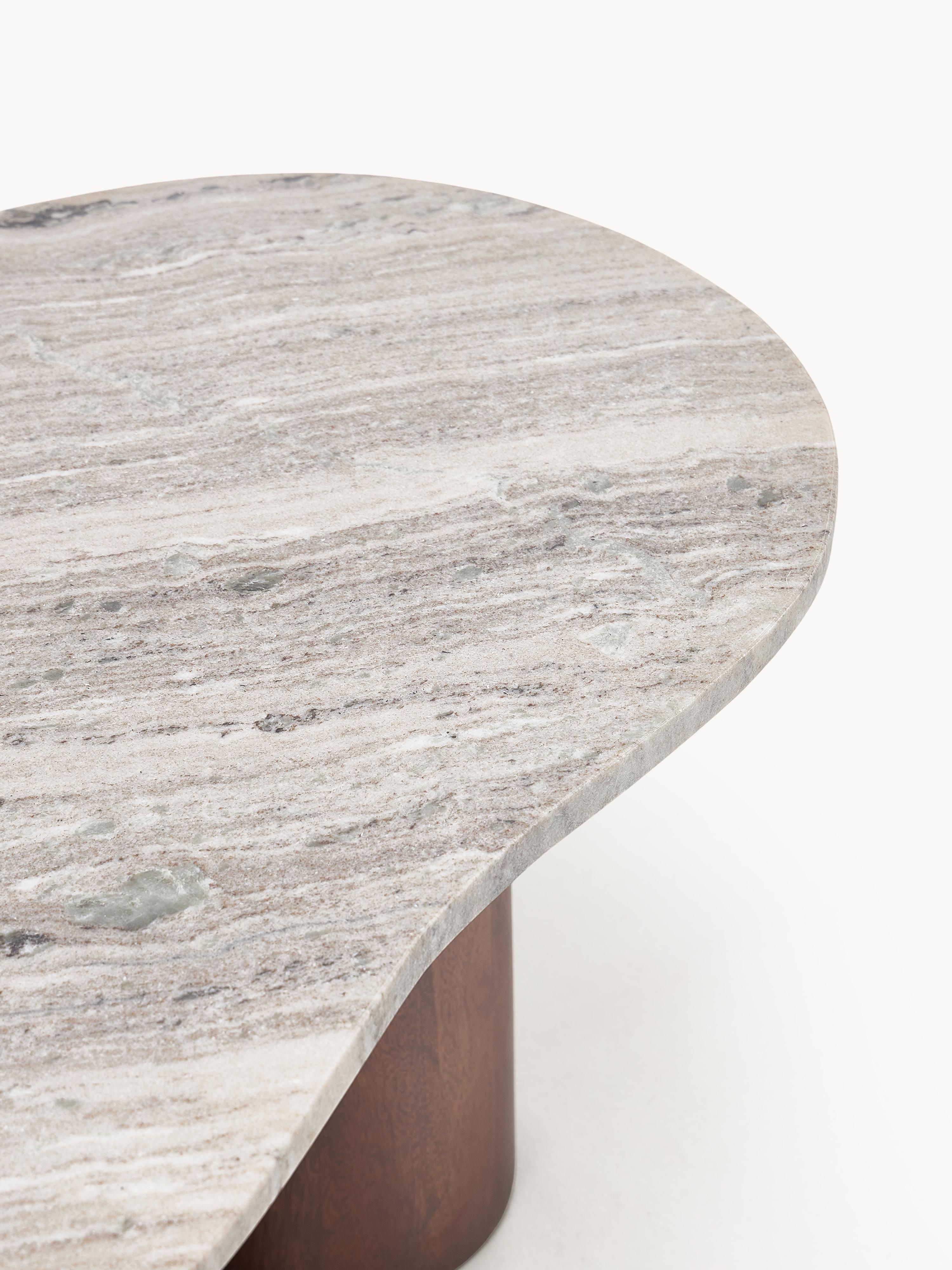 Naruto Organic-Shaped Marble Coffee Table