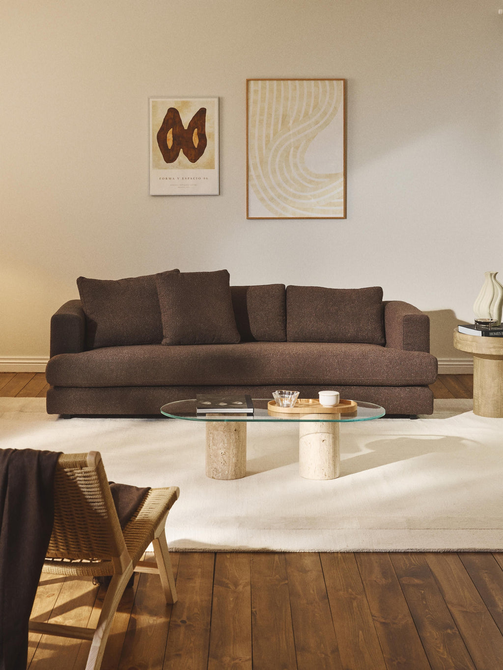 Tribeca Bouclé Sofa (3-seater)