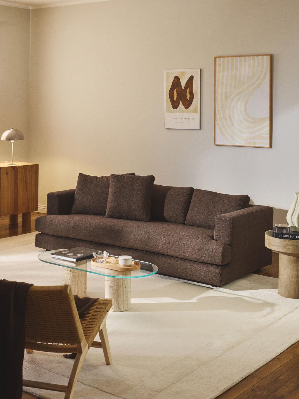 Tribeca Bouclé Sofa (3-seater)