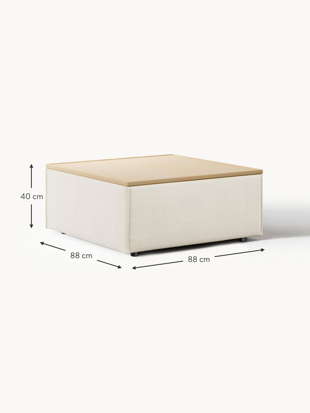 Lennon Ottoman with Storage