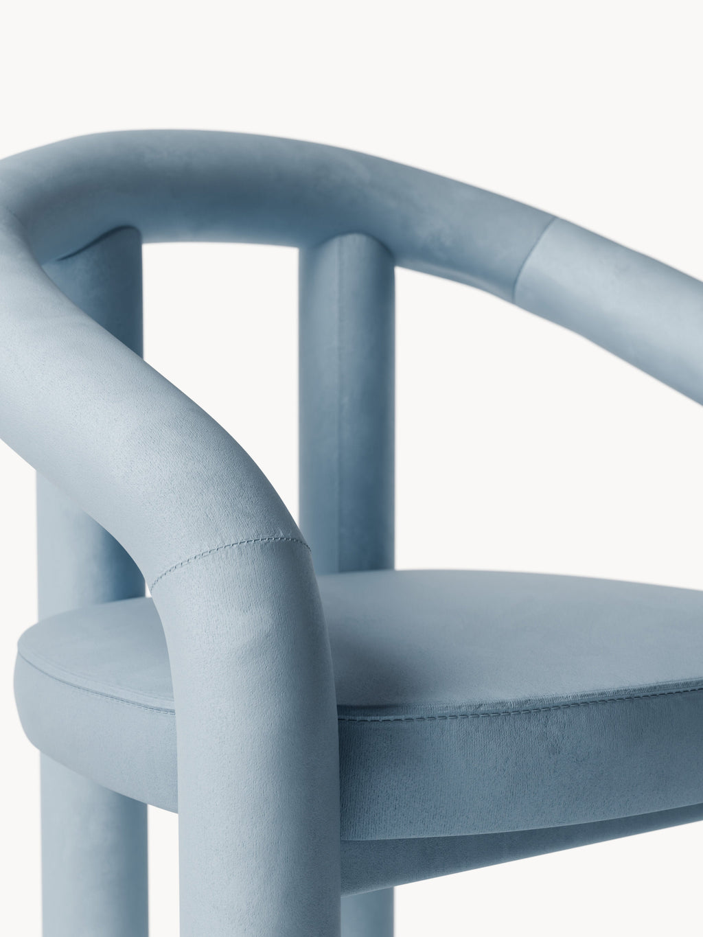 Calan Velvet Arm Chair