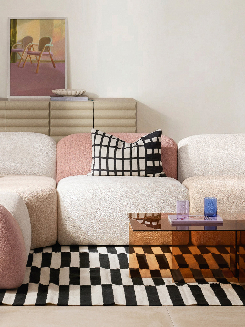 Wolke Modular Corner Sofa (4-seater), Fuorisalone Edition