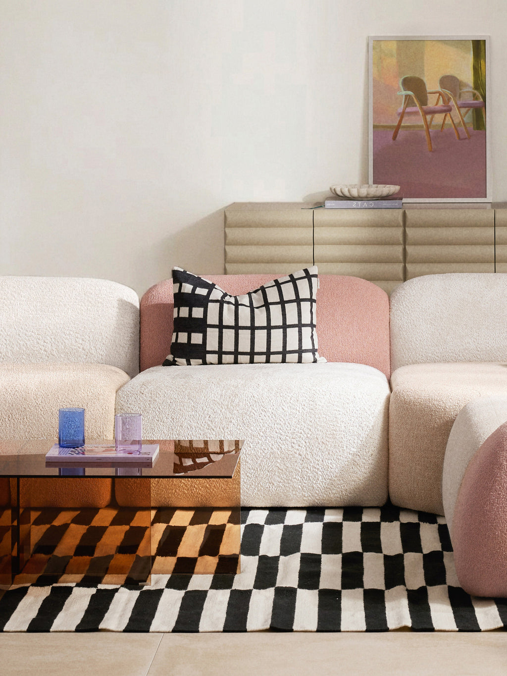 Wolke Modular Corner Sofa (4-seater), Fuorisalone Edition