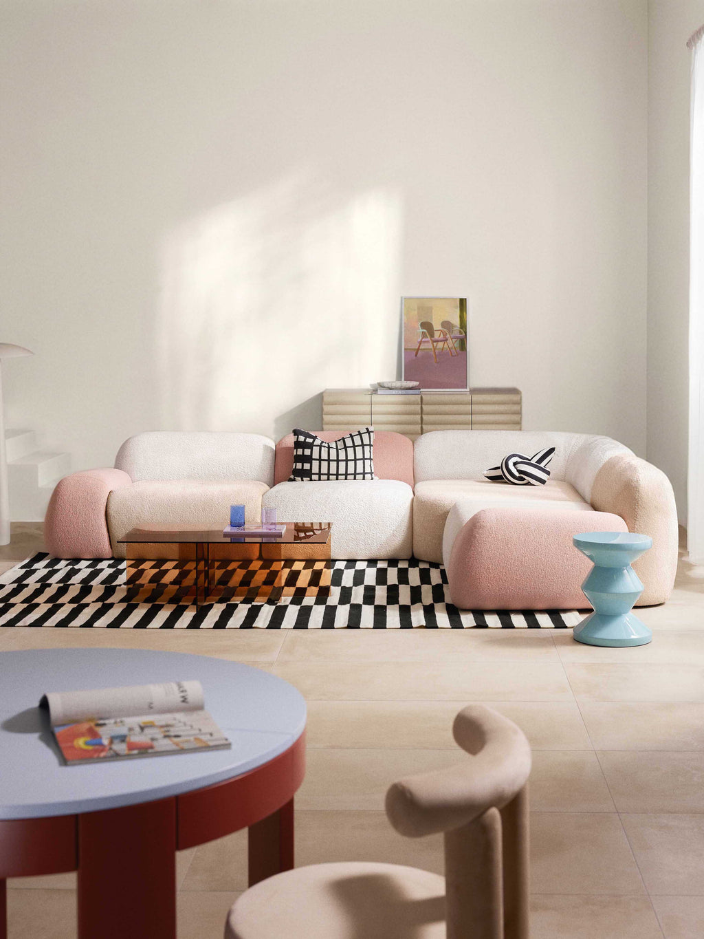 Wolke Modular Corner Sofa (4-seater), Fuorisalone Edition