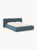 Gallery image 1 - Upholstered Bouclé Bed Lennon with Storage Space
