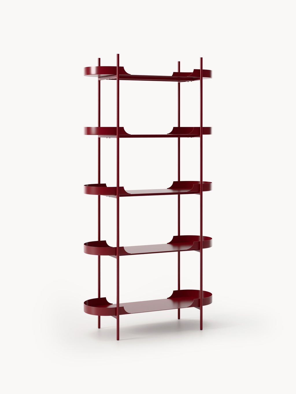 Taru Tall Metal Shelving Unit