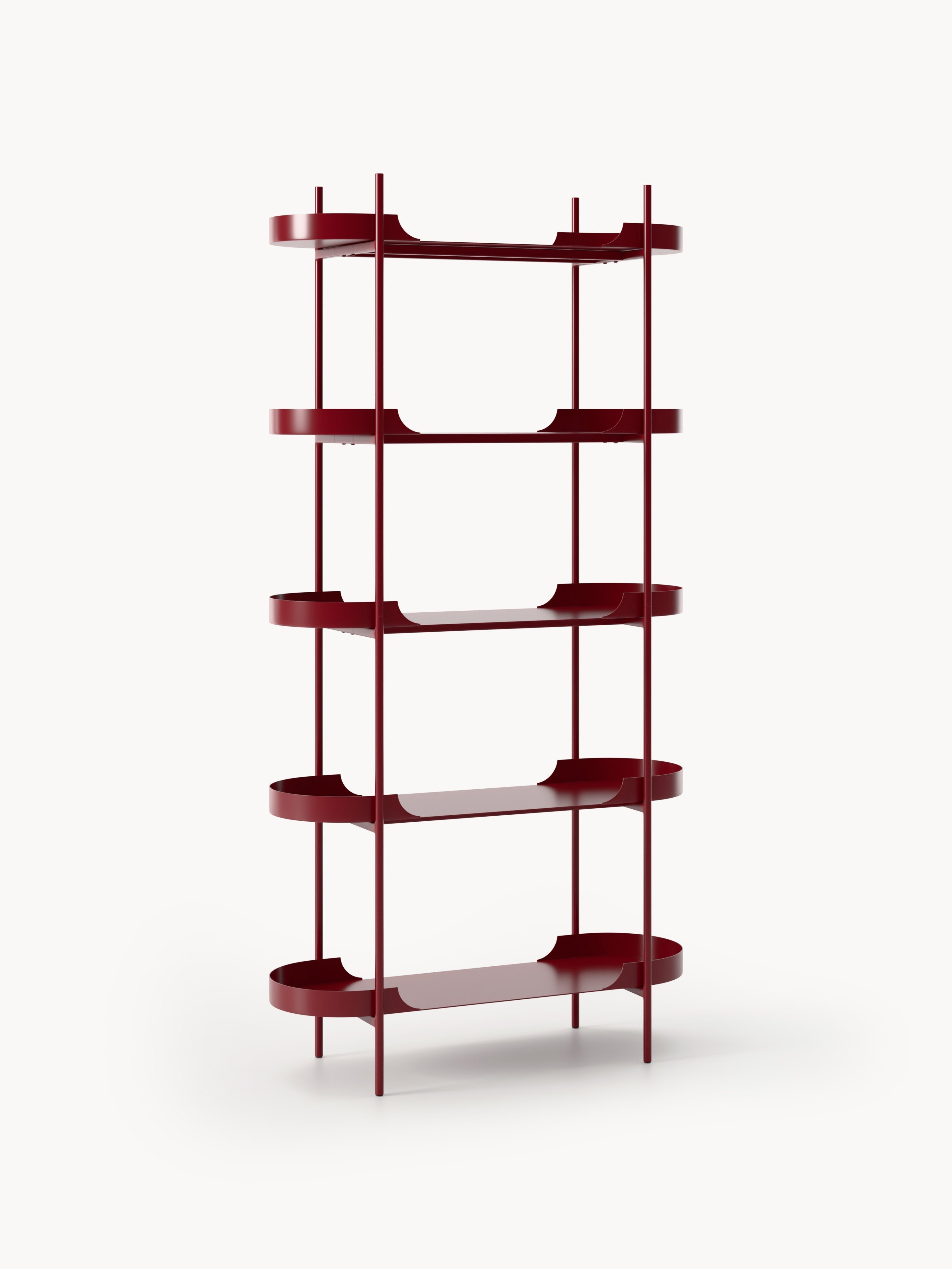 Taru Tall Metal Shelving Unit