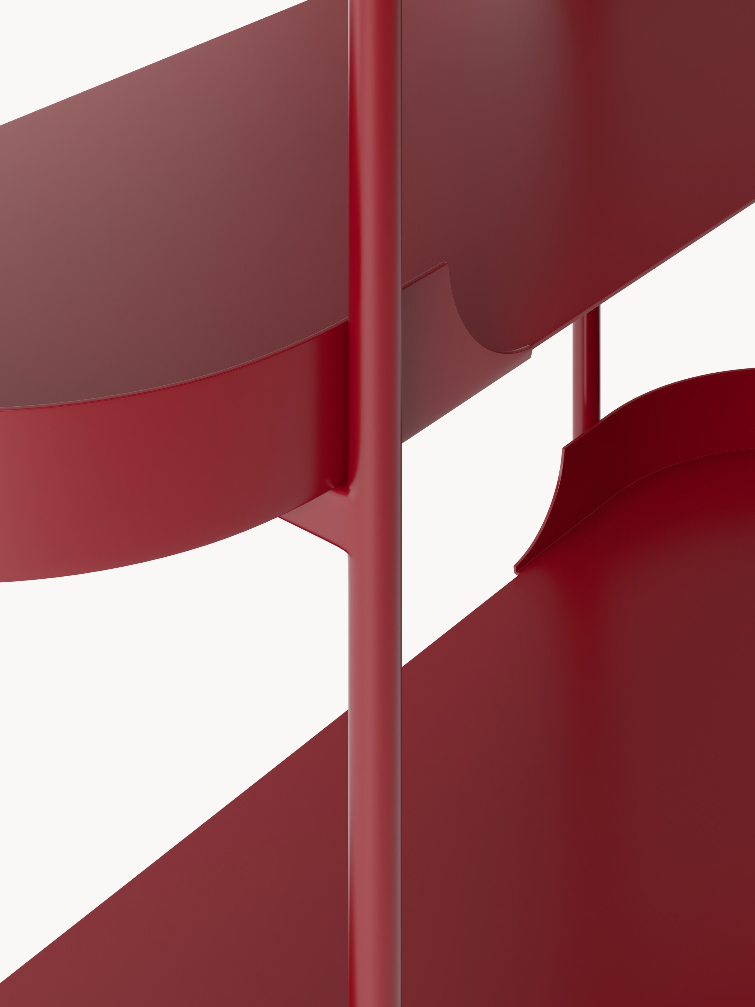 Taru Tall Metal Shelving Unit