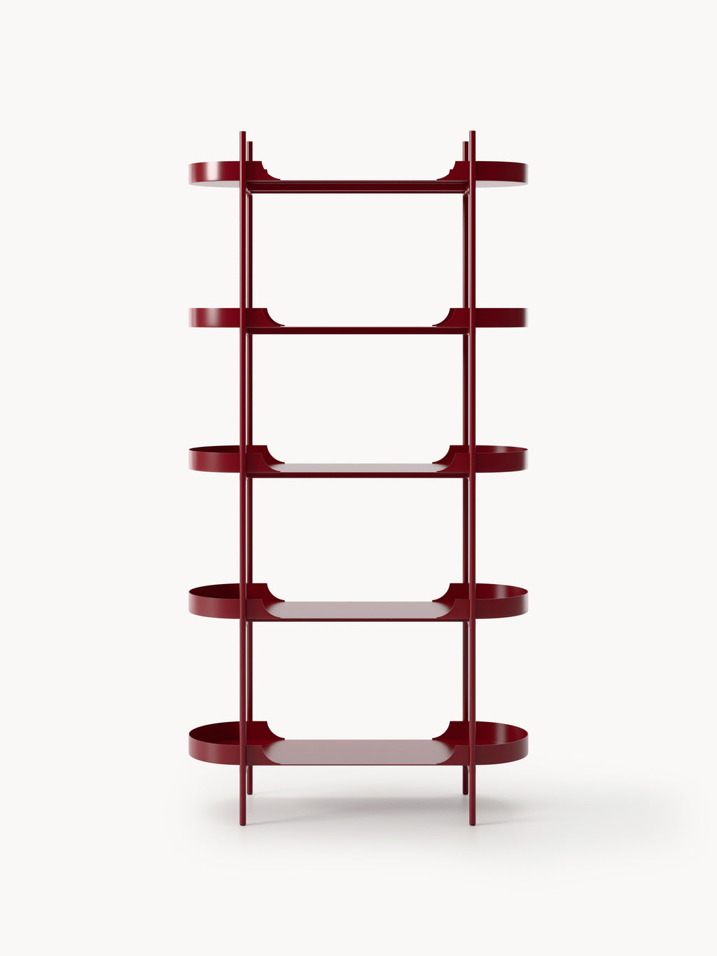 Taru Tall Metal Shelving Unit