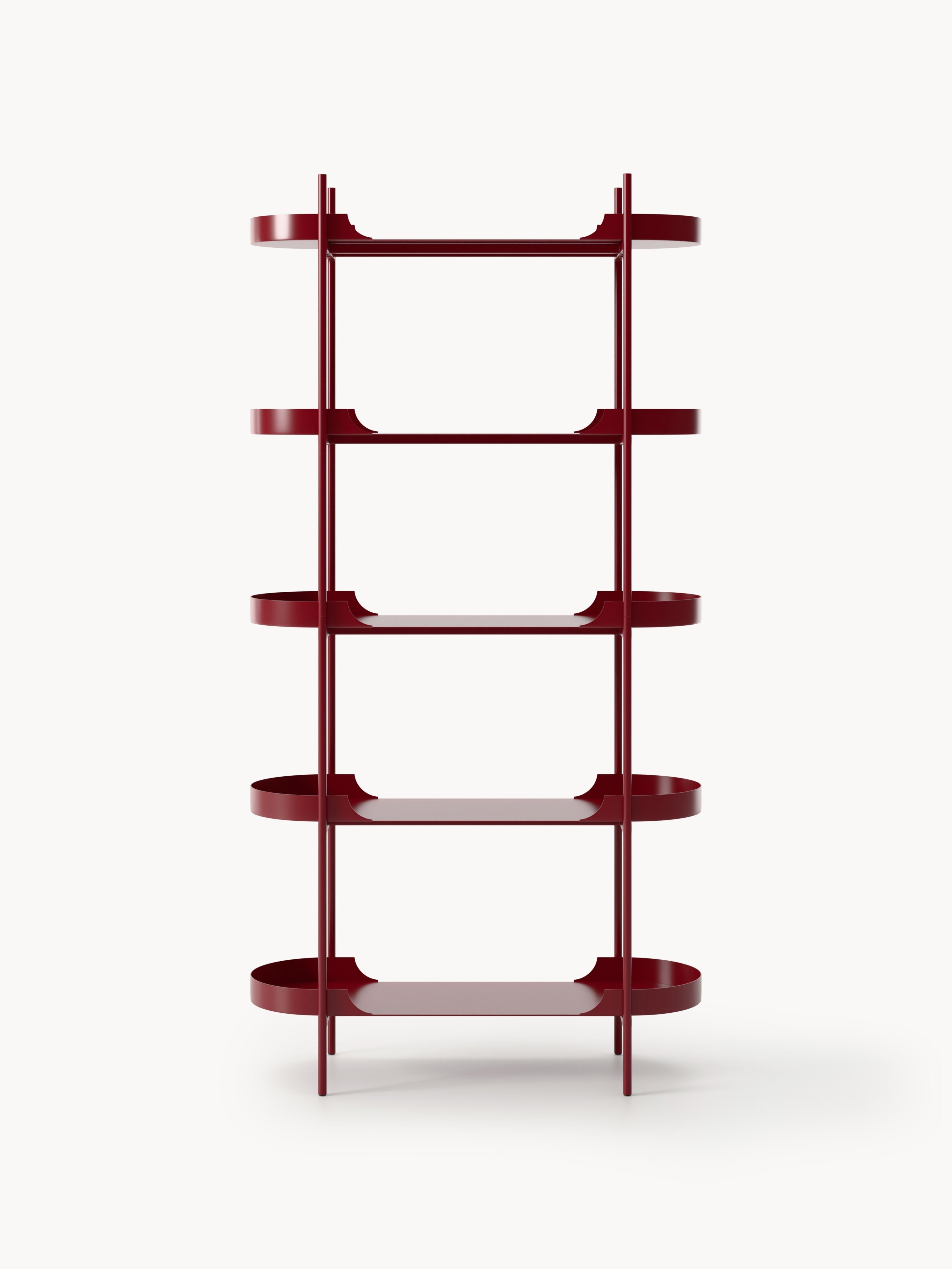 Taru Tall Metal Shelving Unit