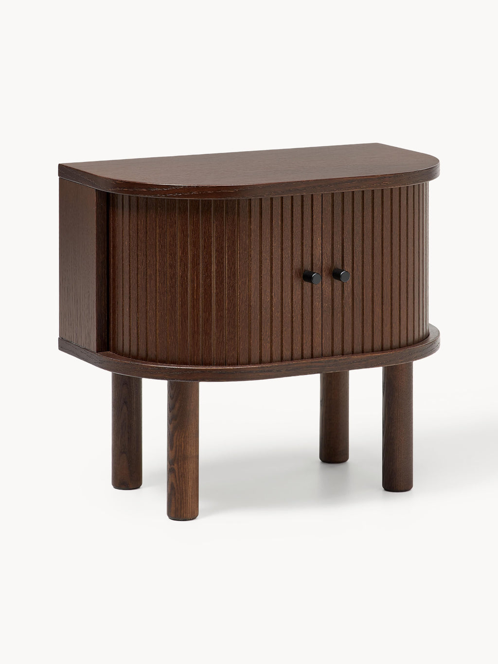 Gallery image 1 - Bedside Table Calary with Fluted Front